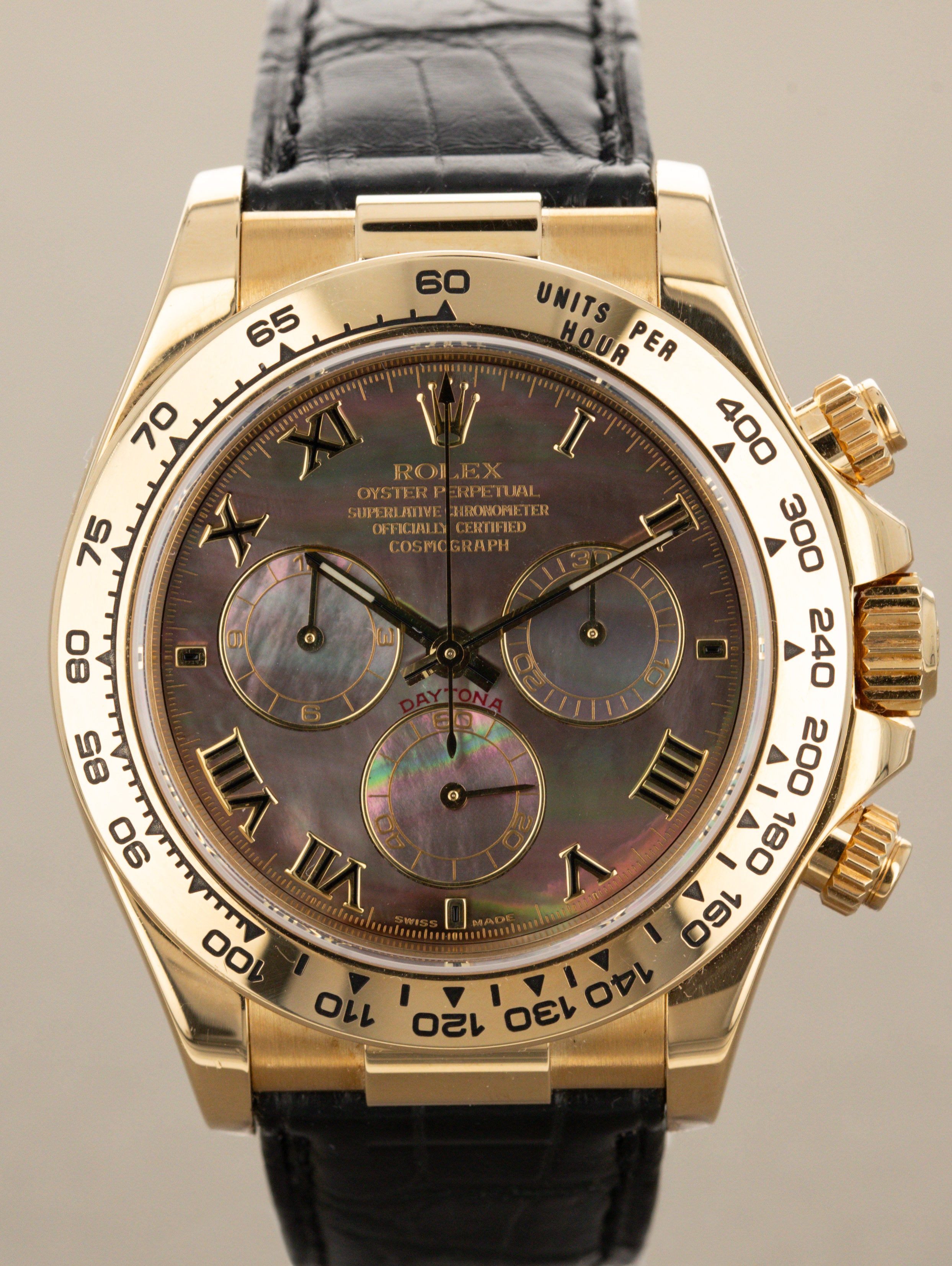Rolex Daytona Ref. 116518 - Tahitian 'Mother Of Pearl' Dial w/ Box & Papers
