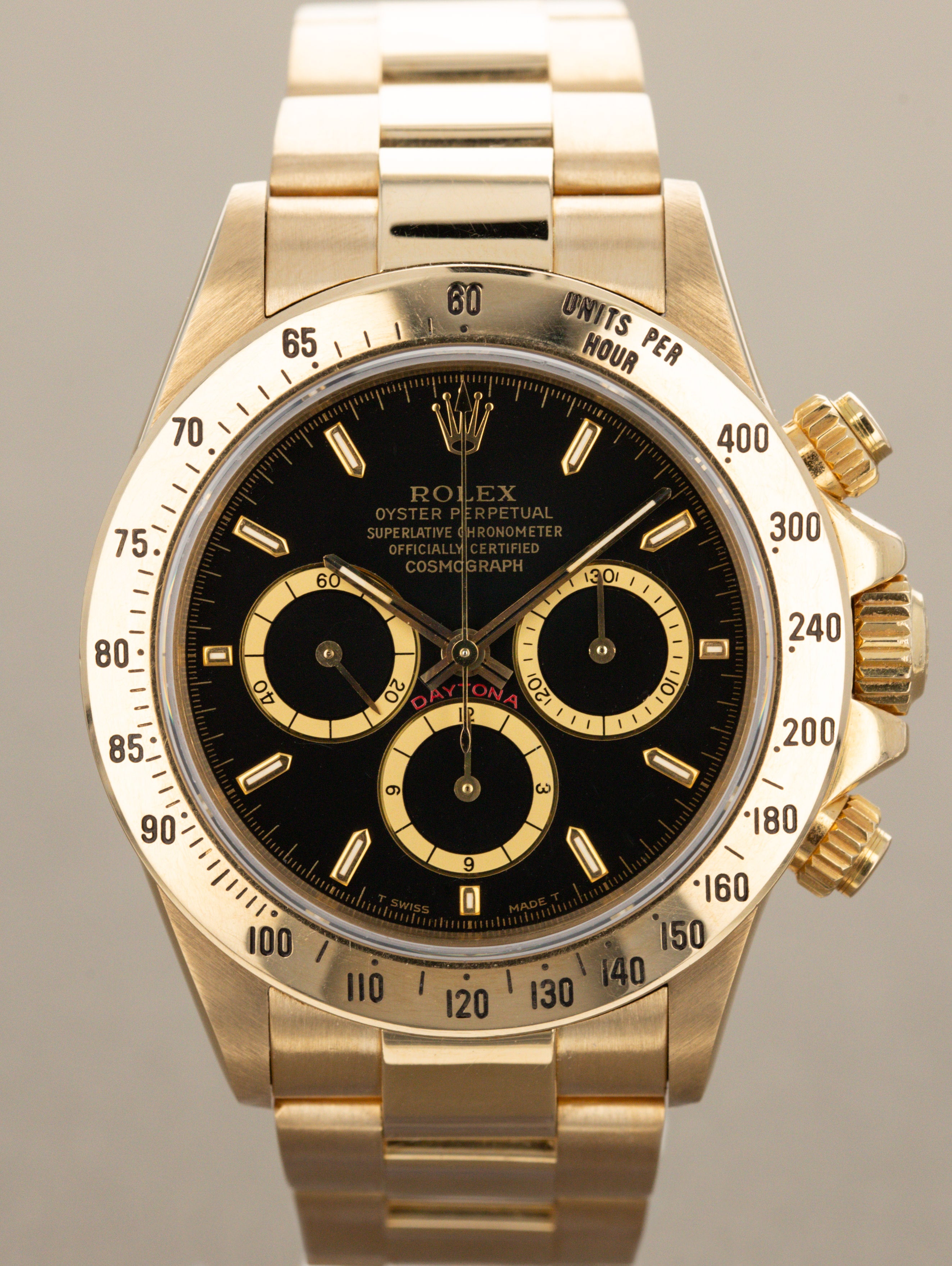 Rolex Daytona Ref. 16528 - 18K Gold 'Inverted 6' Dial