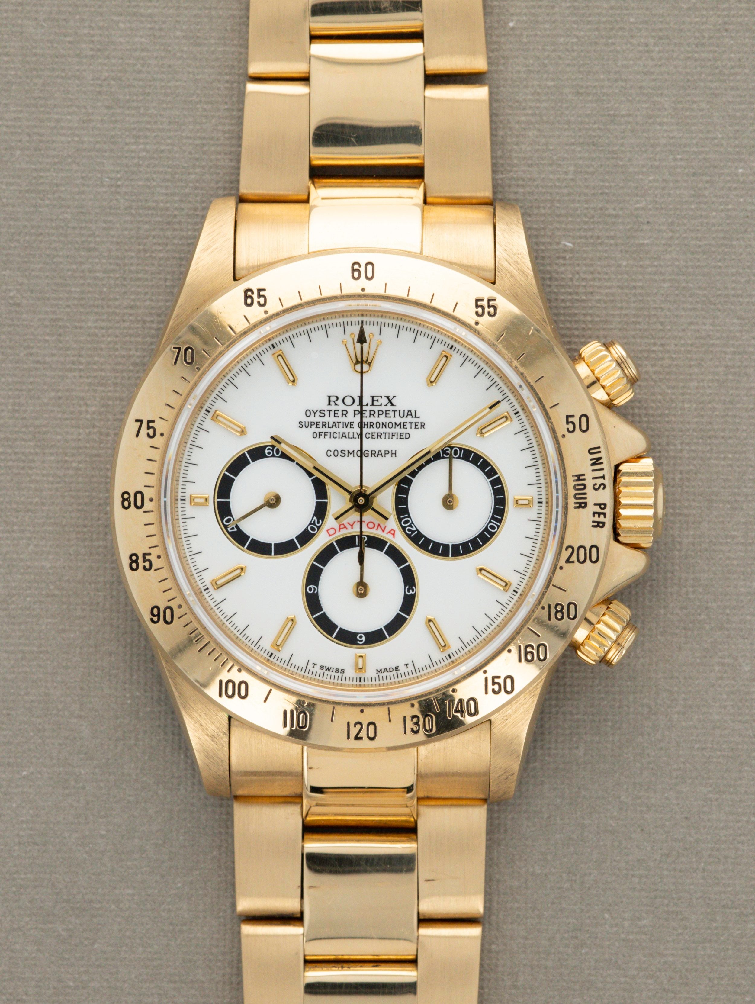 Rolex Daytona Ref. 16528 - 'Floating Cosmograph' Porcelain Dial