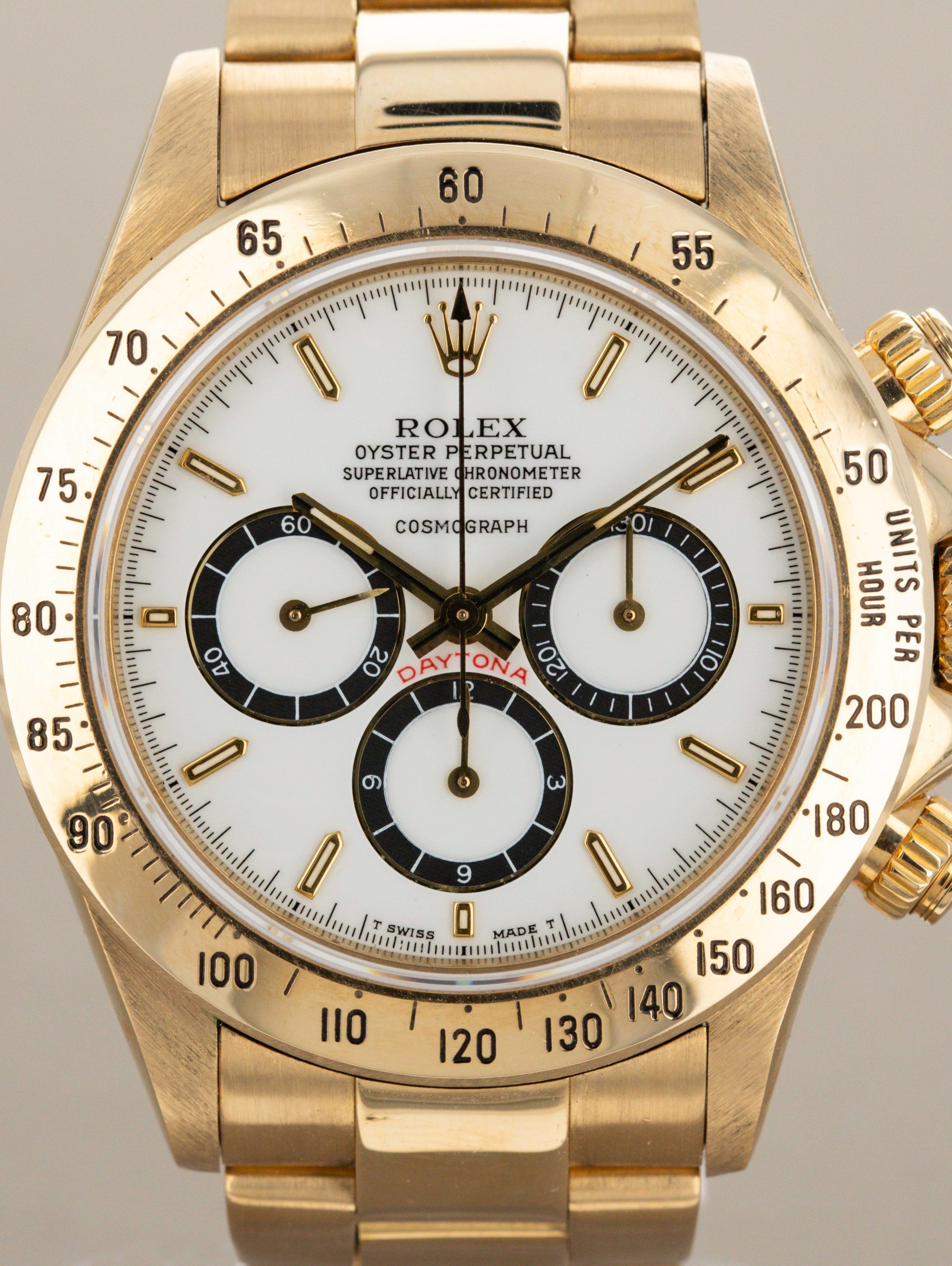 Rolex Daytona Ref. 16528 - 'Floating Cosmograph' Porcelain Dial