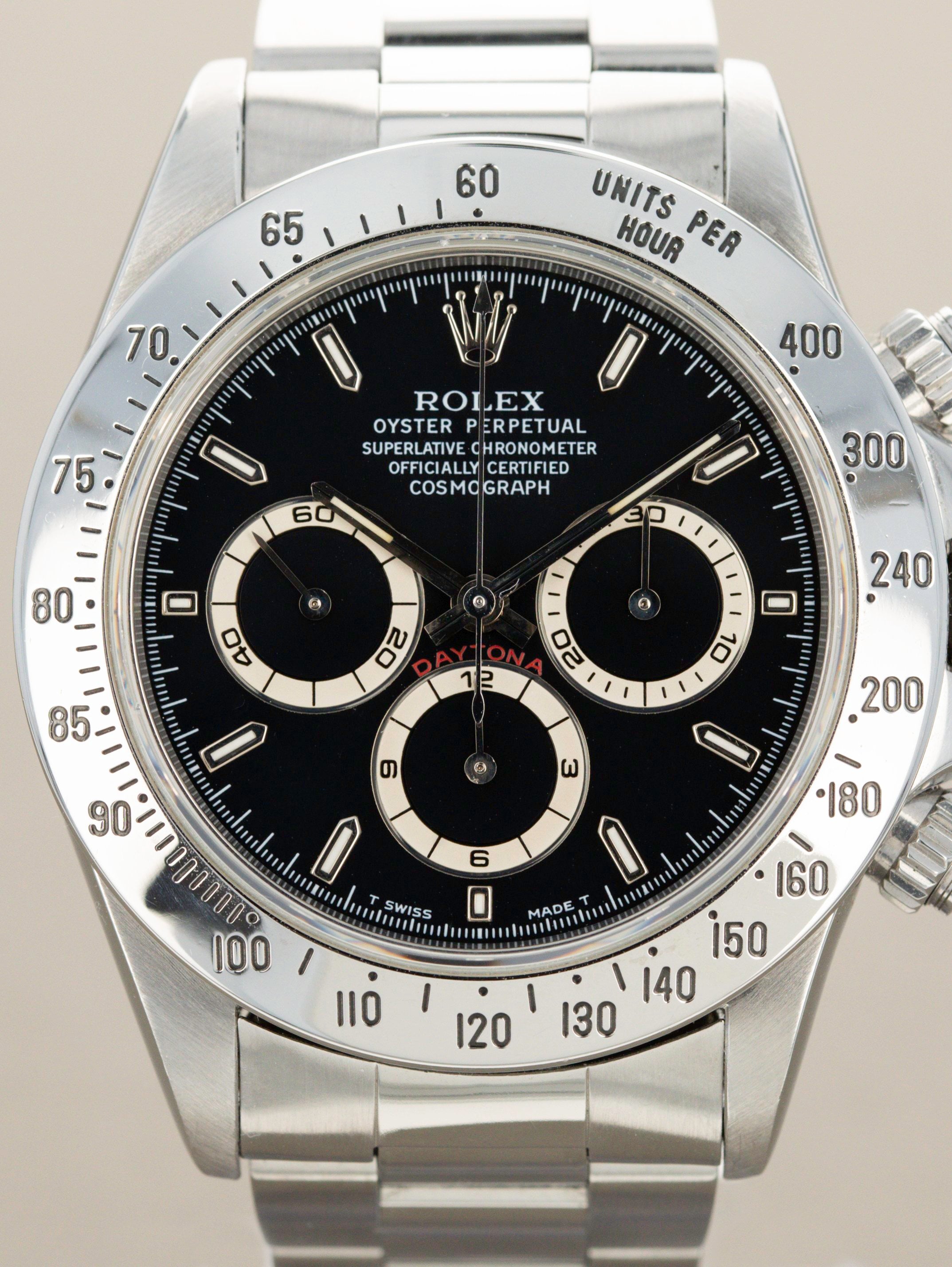 Rolex Daytona Ref. 16520 Black W/ Papers