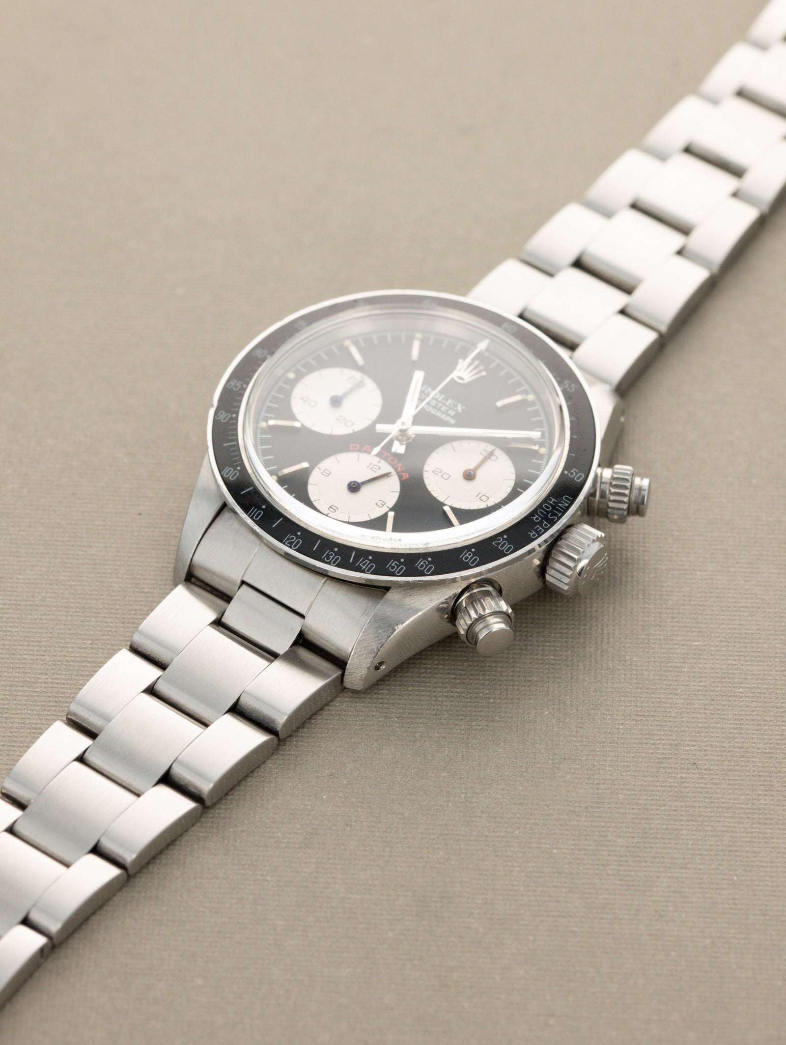 Rolex Daytona Ref. 6263 'Big Red' - Matte Black Dial W/ Box & Papers
