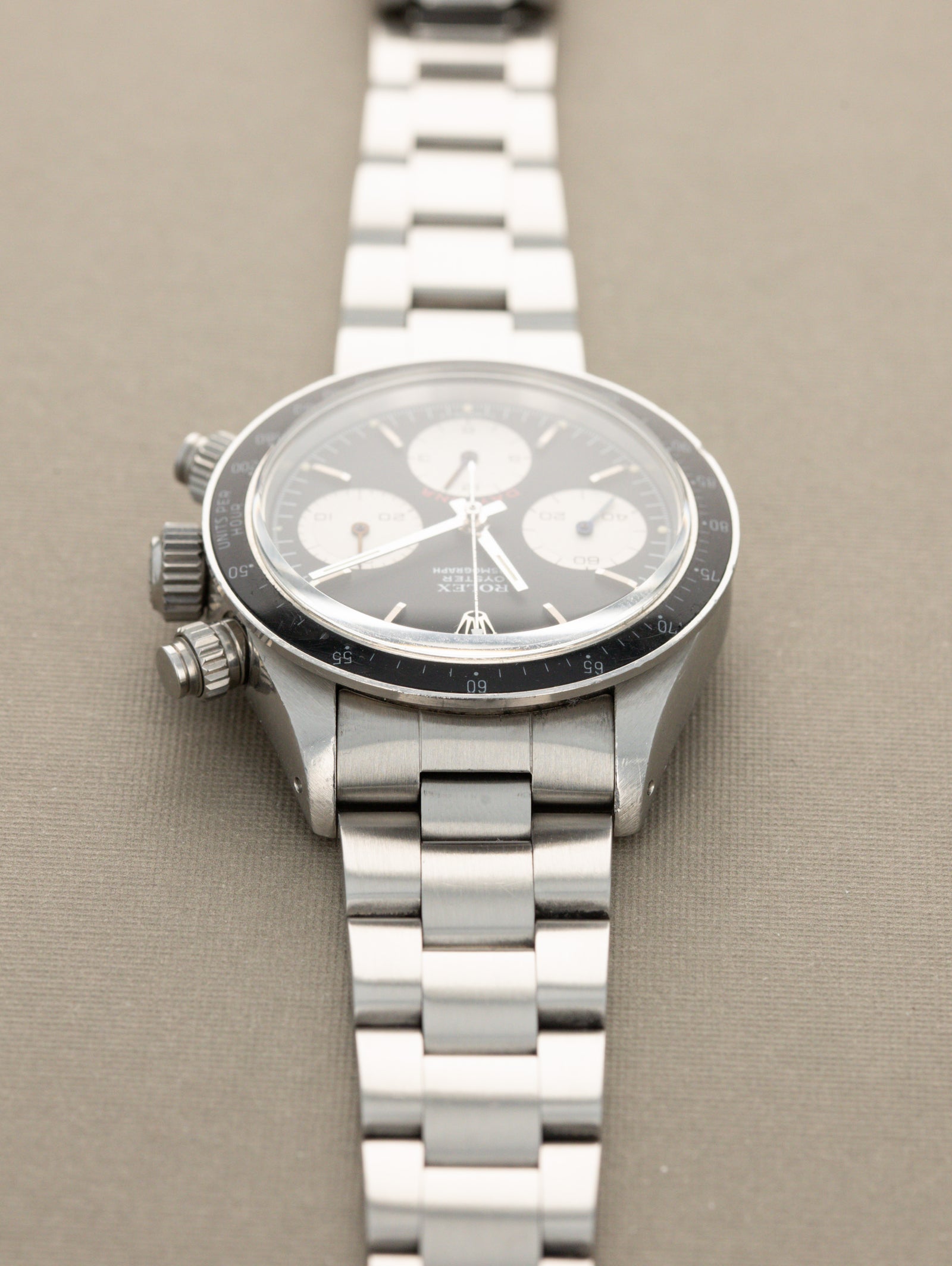 Rolex Daytona Ref. 6263 'Big Red' - Matte Black Dial W/ Box & Papers