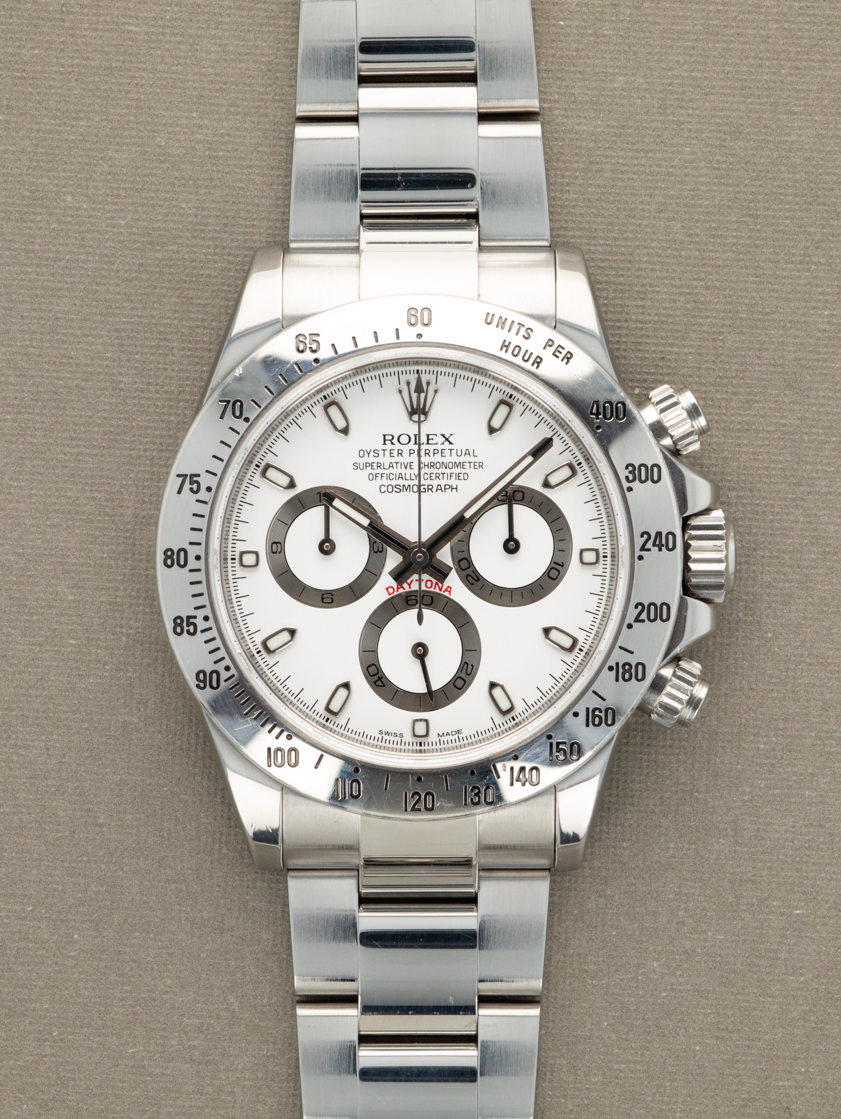 Rolex Daytona Ref. 116520 - White 'APH' Dial w/ Full Set