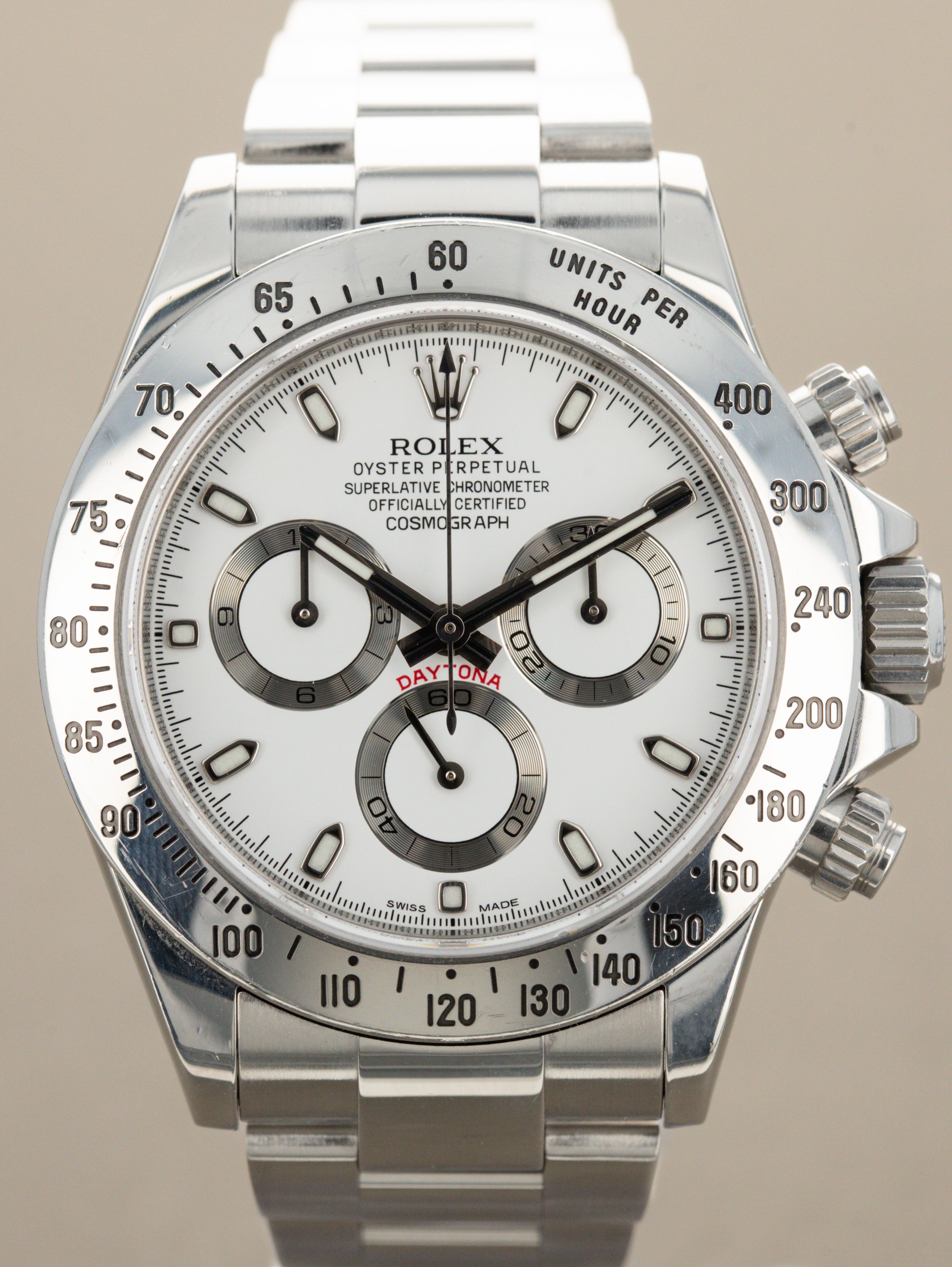 Rolex Daytona Ref. 116520 - White 'APH' Dial w/ Full Set
