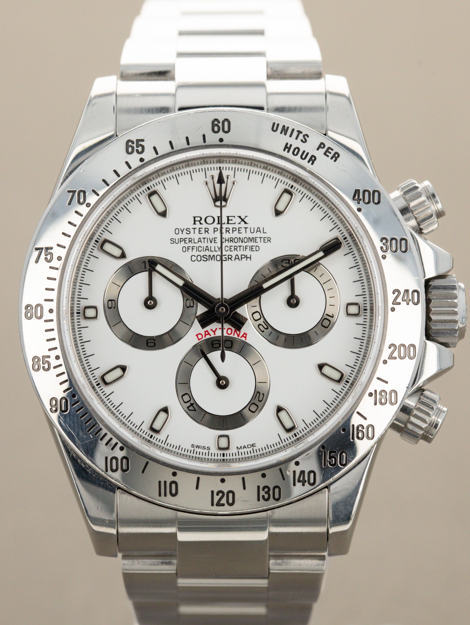 Rolex Daytona Ref. 116520 - White 'APH' Dial w/ Full Set