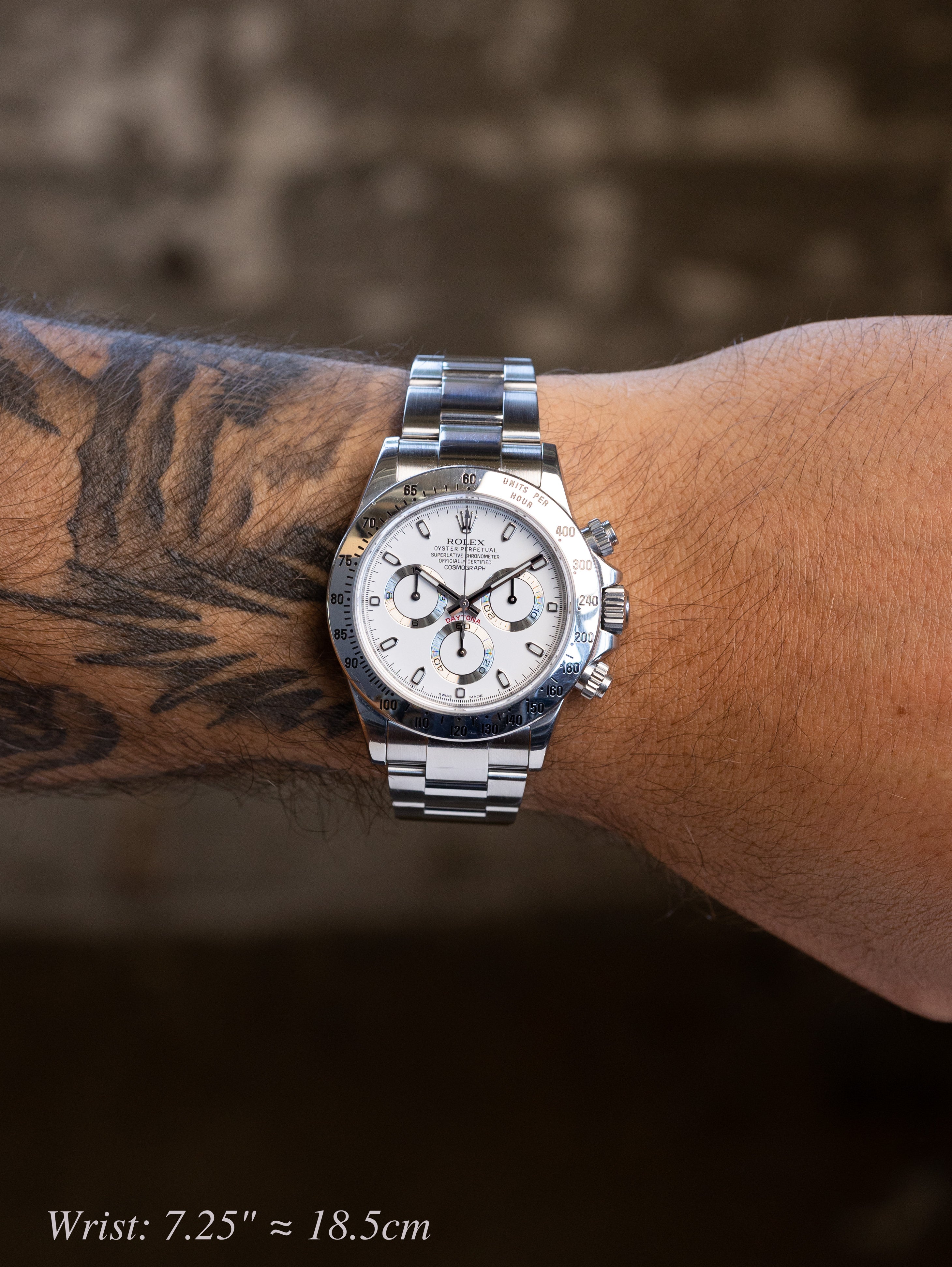 Rolex Daytona Ref. 116520 - White 'APH' Dial w/ Full Set