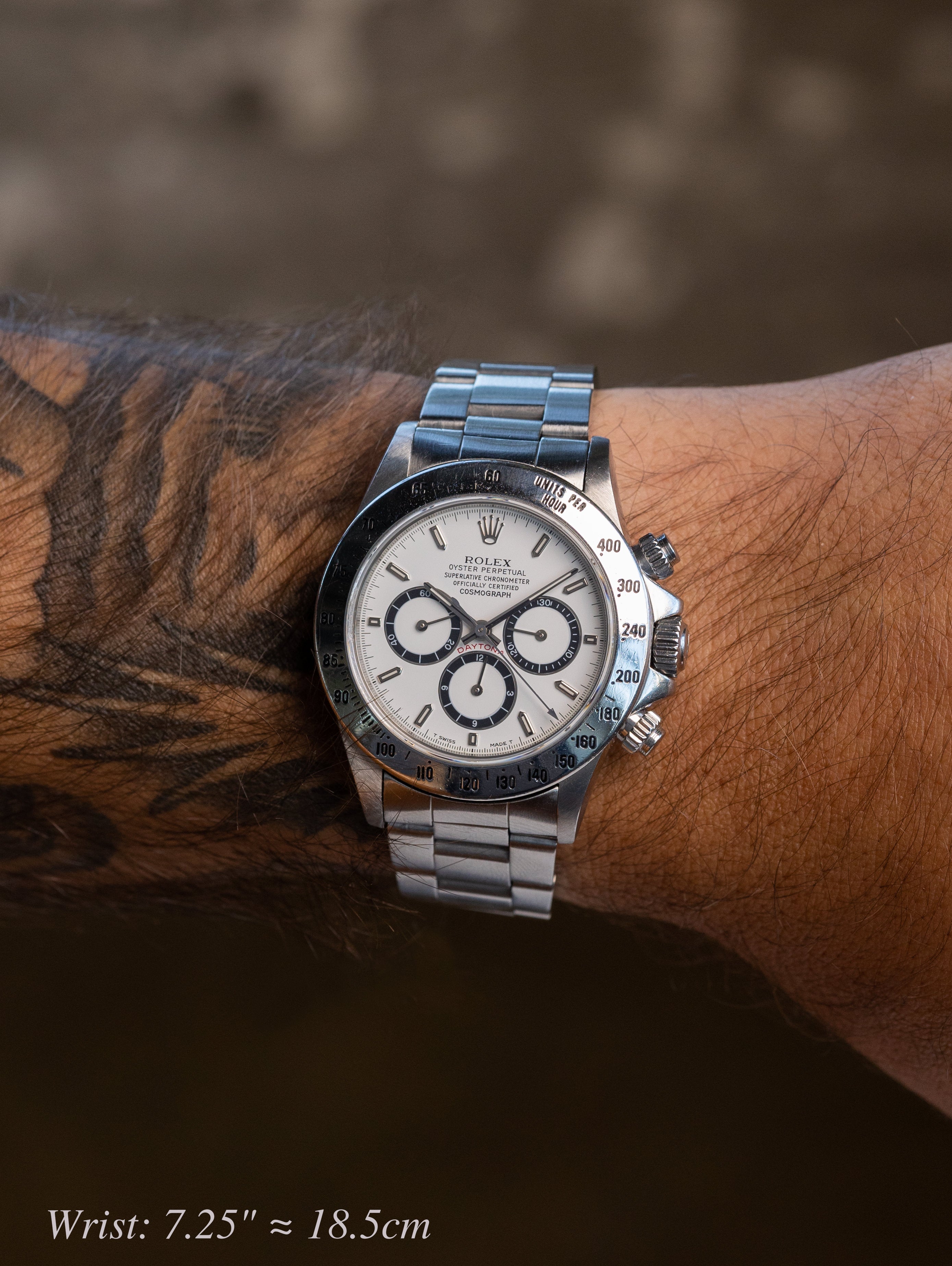 Rolex Daytona Ref. 16520 'Zenith' - White 'Inverted 6' Dial
