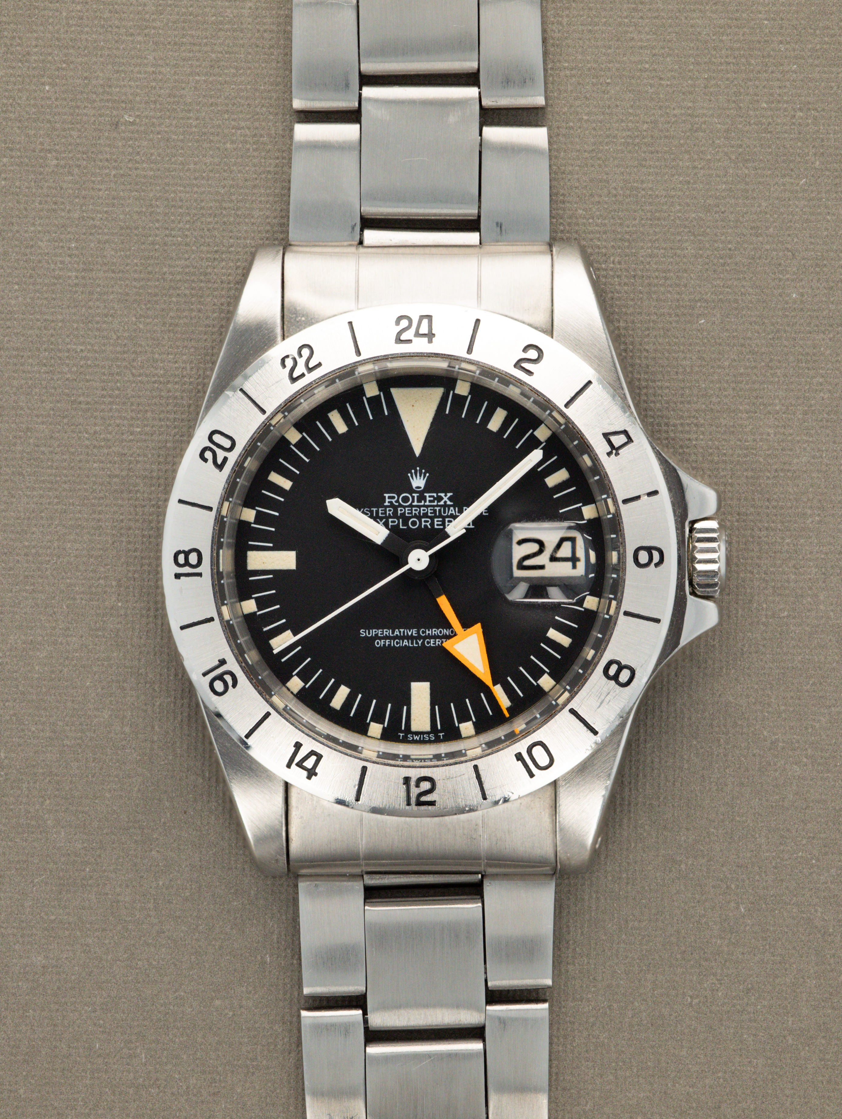 Rolex Explorer II Ref. 1655 - 'Straight Hand' W/ Box & Papers