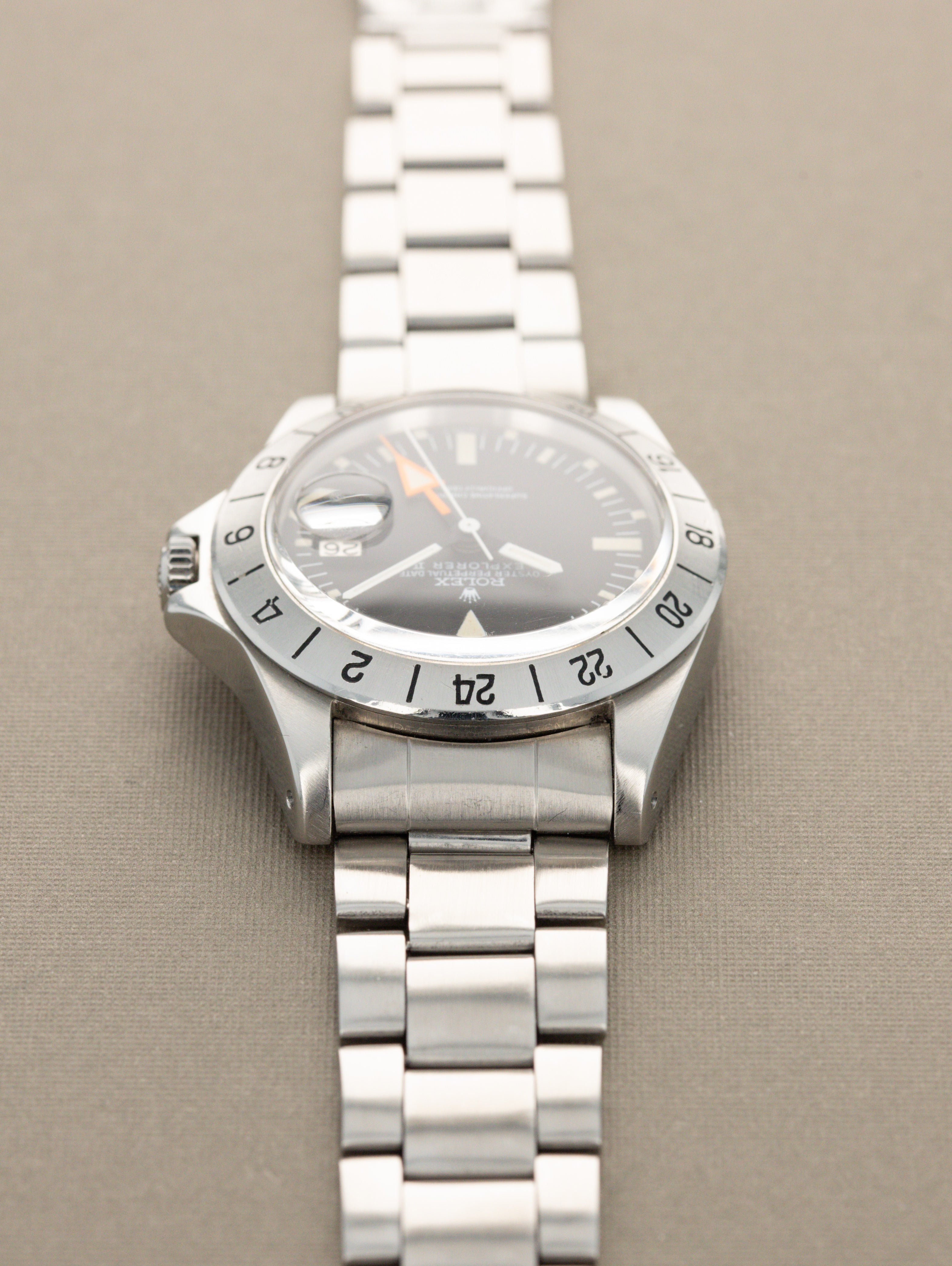 Rolex Explorer II Ref. 1655 - 'Straight Hand' W/ Box & Papers