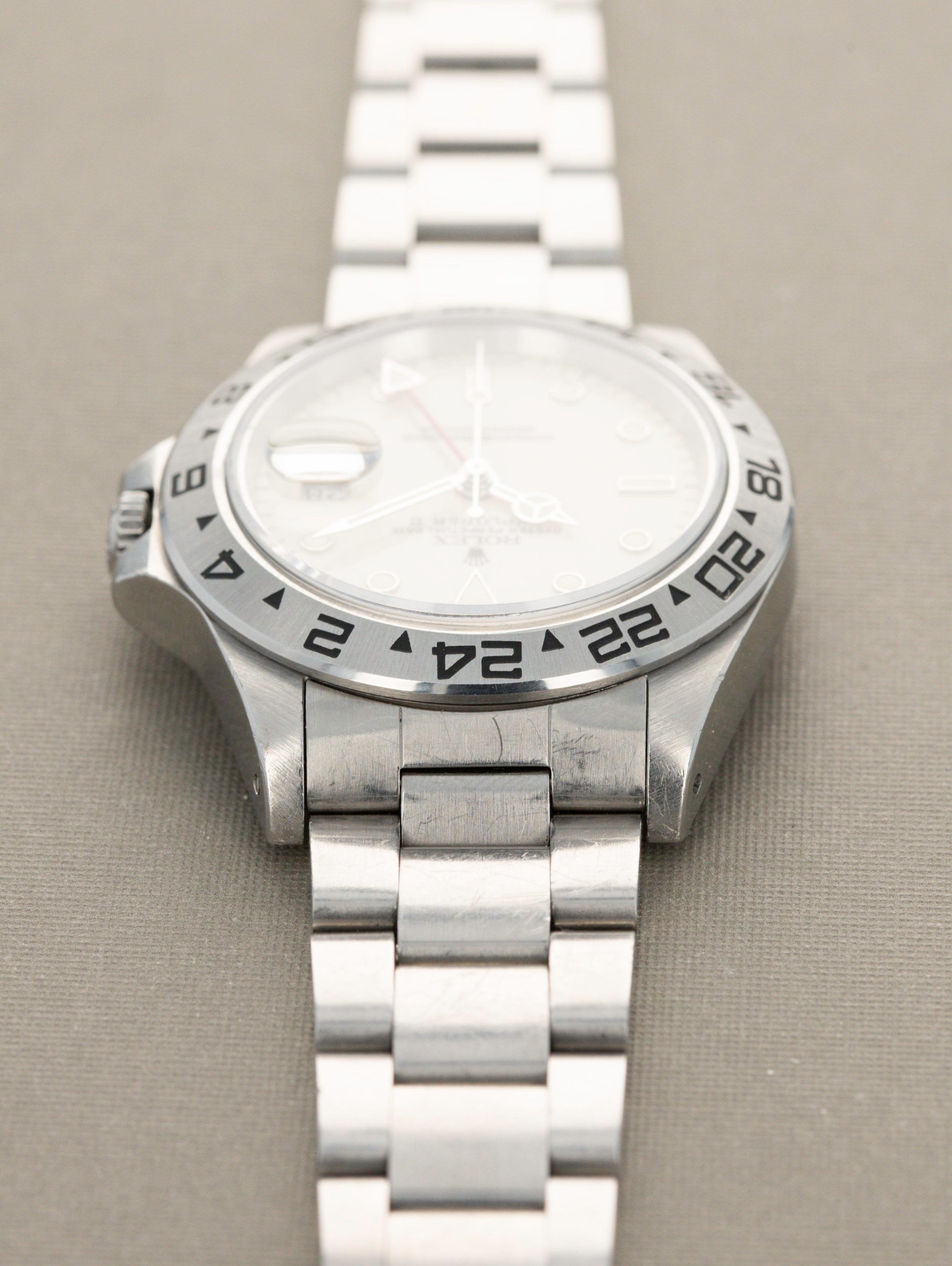 Rolex Explorer II Ref. 16550 - 'Cream Dial' Full Set