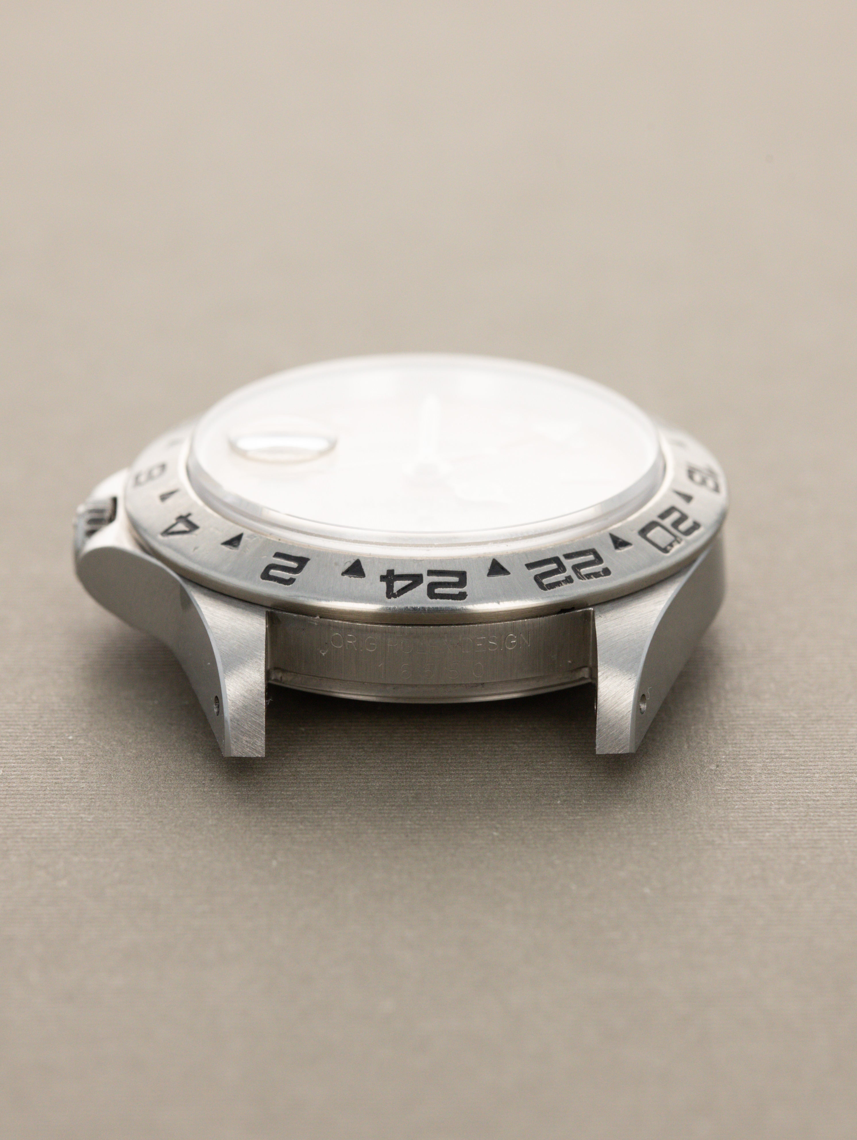 Rolex Explorer II Ref. 16550 - Cream 'Rail' Dial