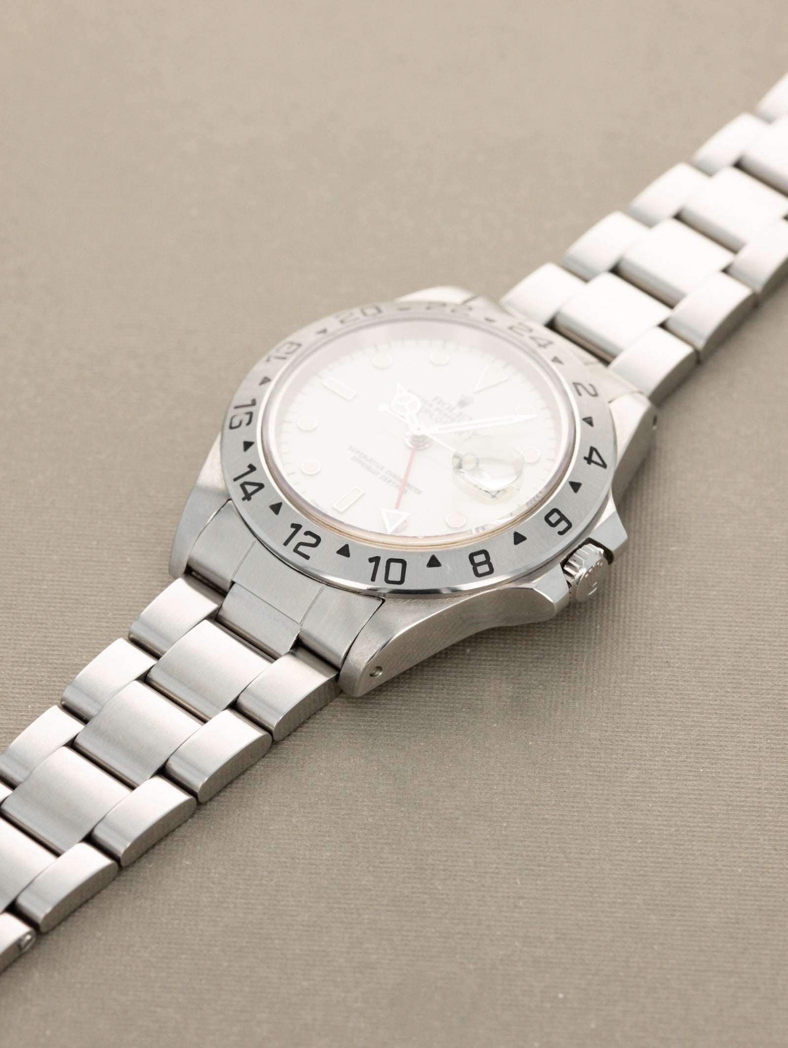 Rolex Explorer II Ref. 16550 - Cream 'Rail' Dial