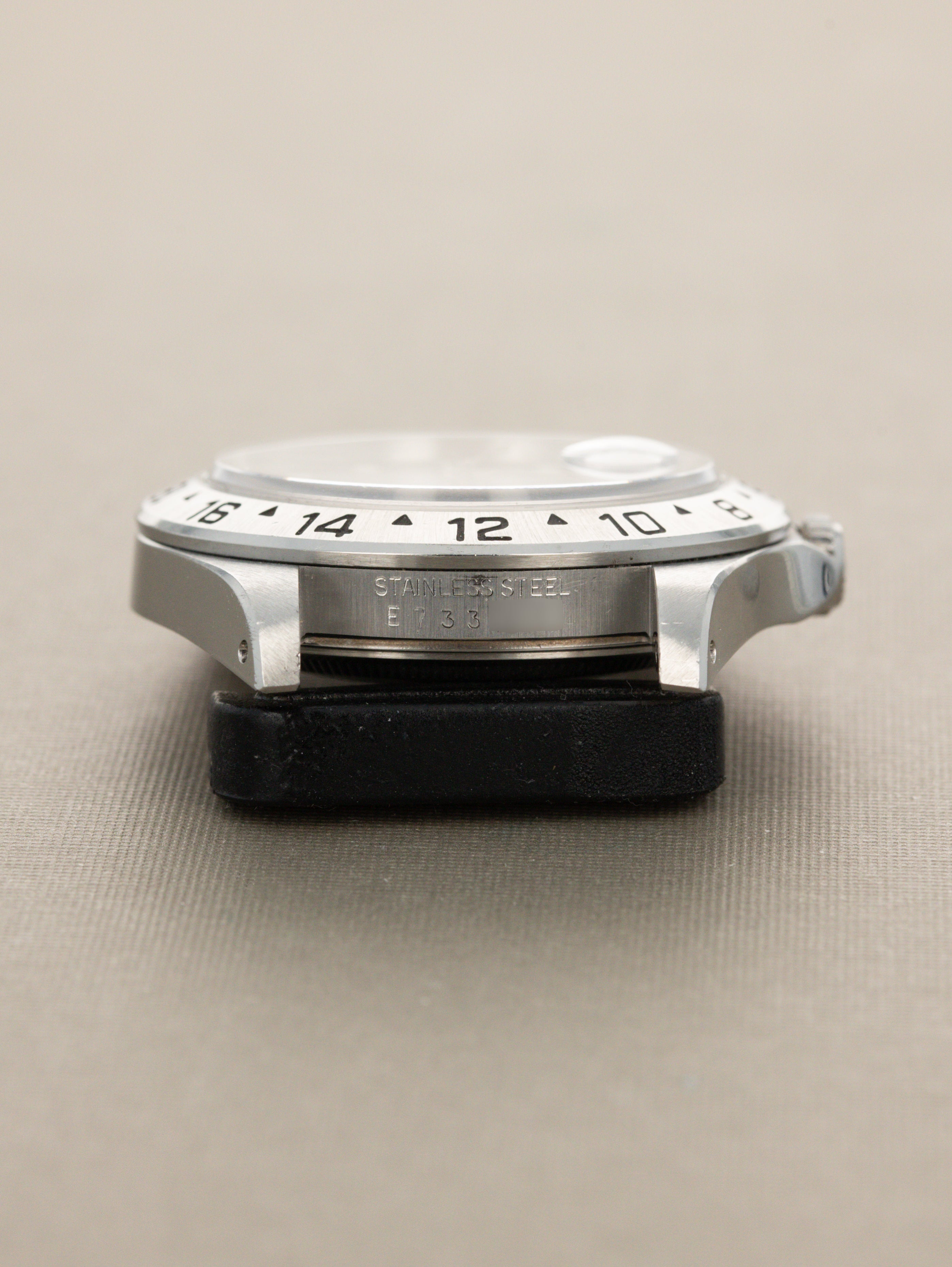 Rolex Explorer II Ref. 16570 - Gloss Black Dial w/ Box & Papers Unpolished