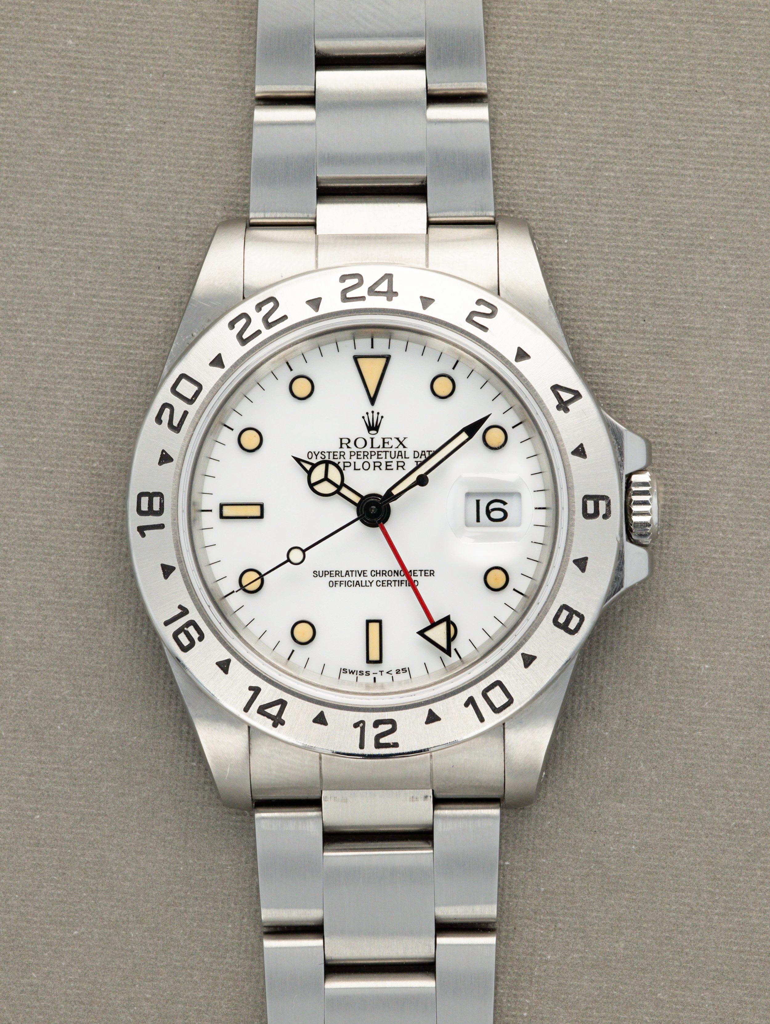 Rolex Explorer II Ref. 16570 - Chicchi di Mais - Full Kit