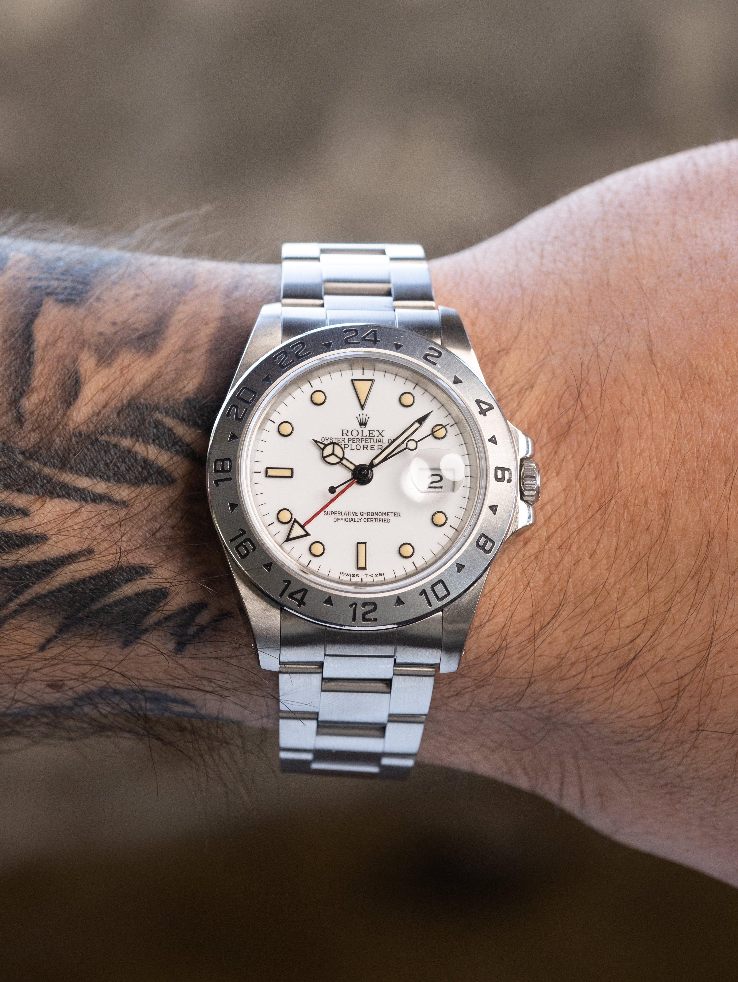Rolex Explorer II Ref. 16570 - 'Chicchi Di Mais' - Box & Papers