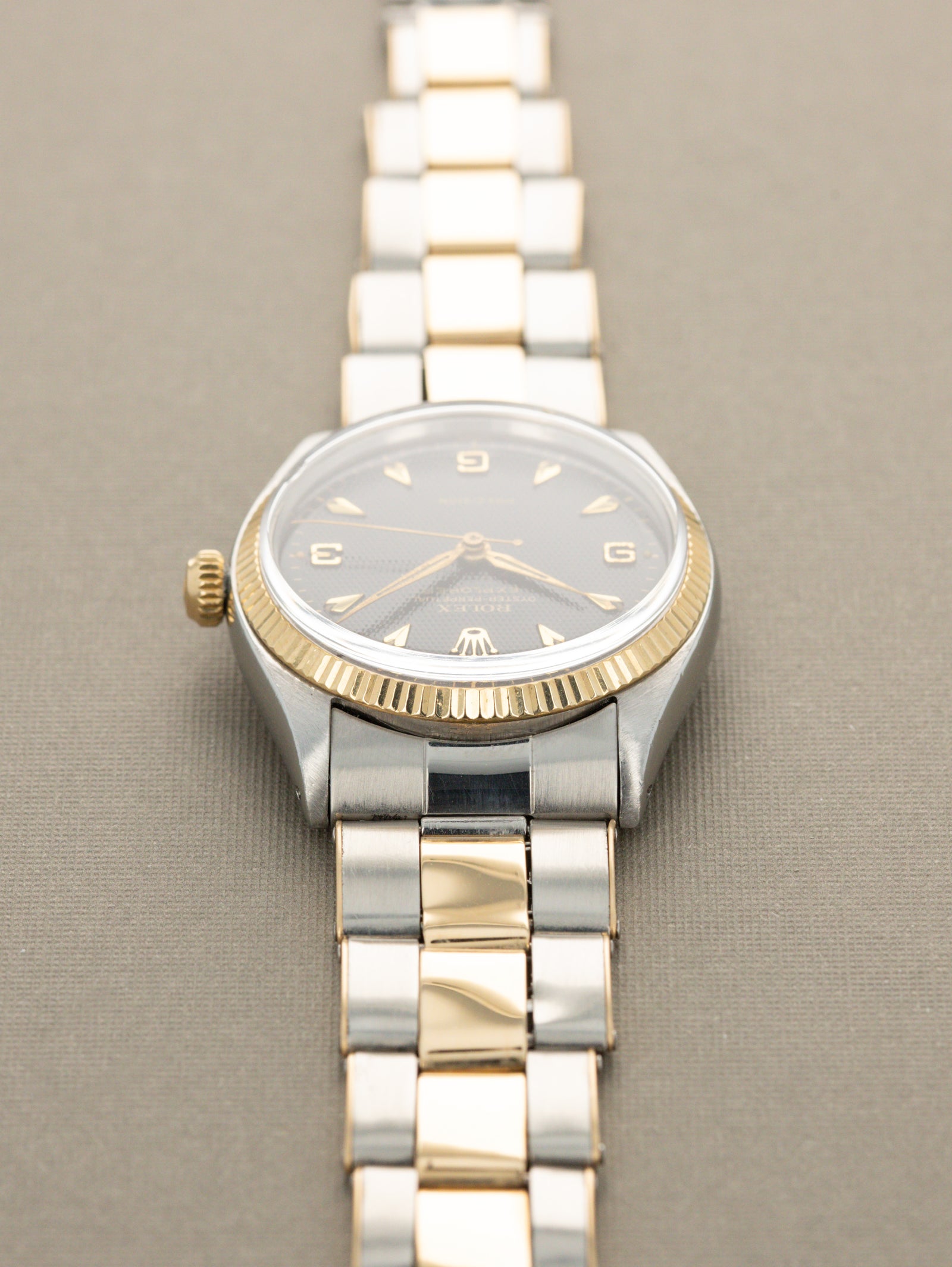 Rolex Oyster Perpetual Ref. 5501 'Canadian Explorer' - Tropical Black 'Honeycomb' Dial