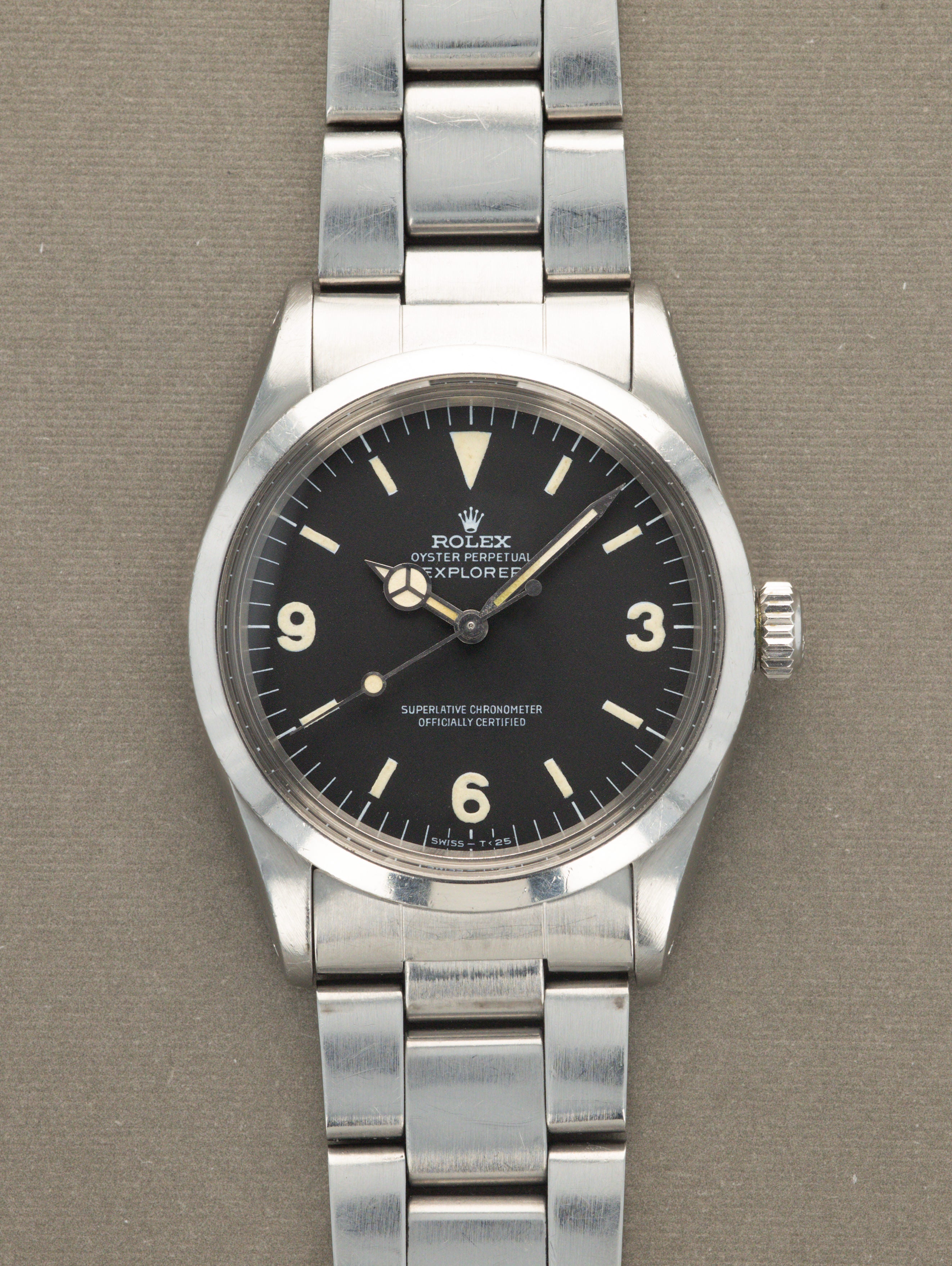 Rolex Explorer I Ref. 1016 - 'Frog Foot' Box & Papers