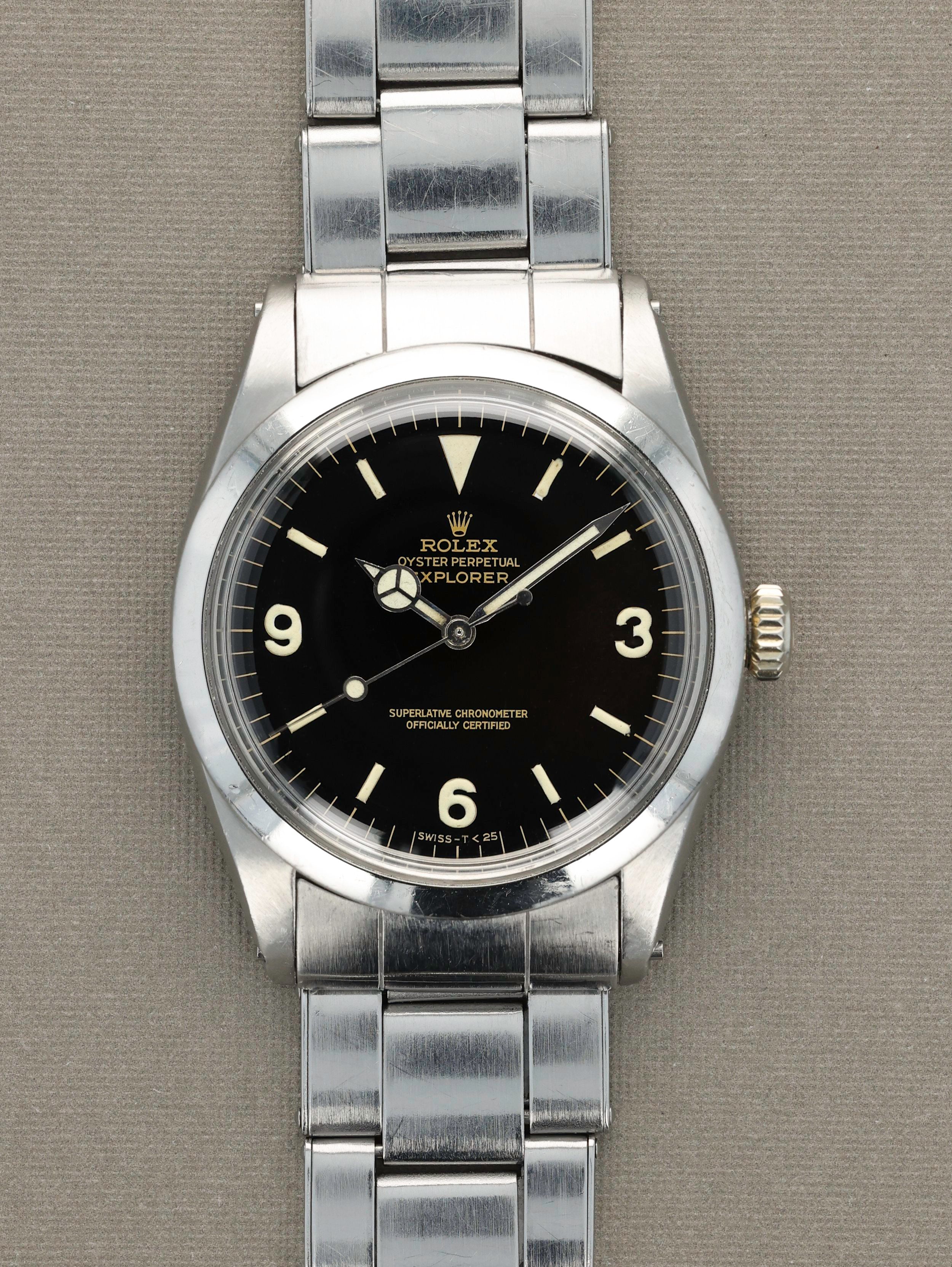 Rolex Explorer Ref. 1016 Gilt Tropical W/ Papers