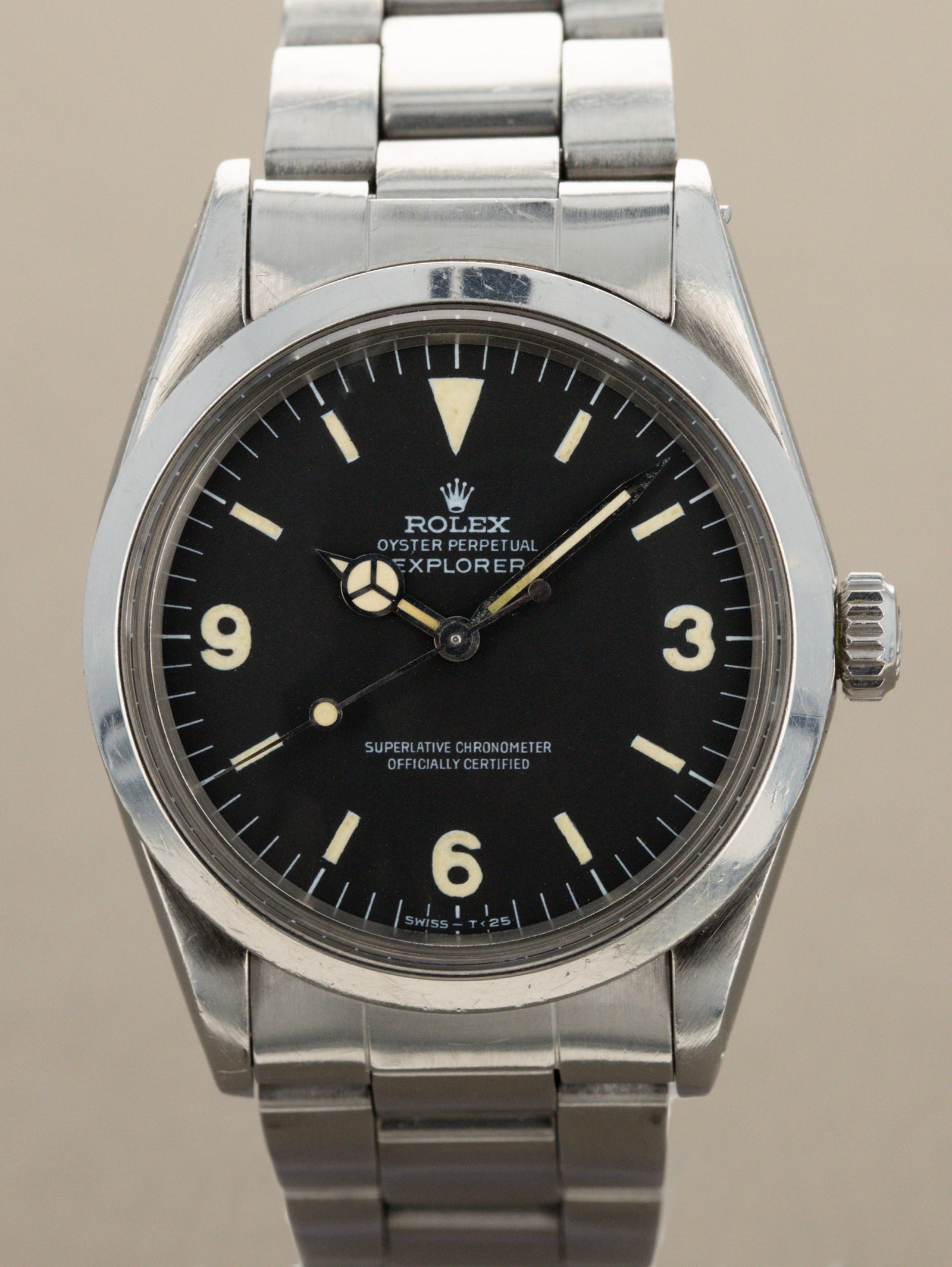 Rolex Explorer I Ref. 1016 - 'Frog Foot' W/ Box & Papers