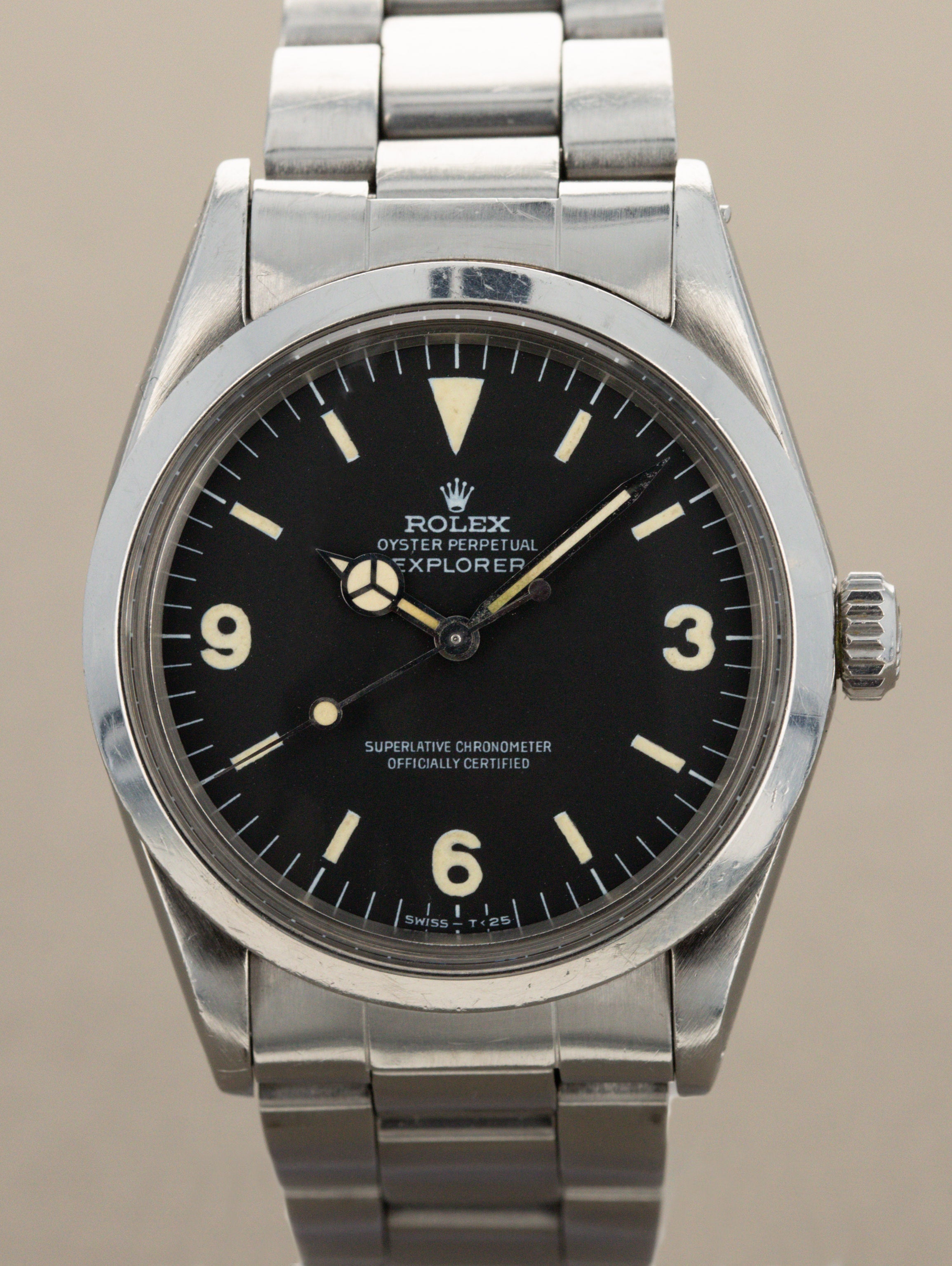 Rolex Explorer I Ref. 1016 - 'Frog Foot' W/ Box & Papers