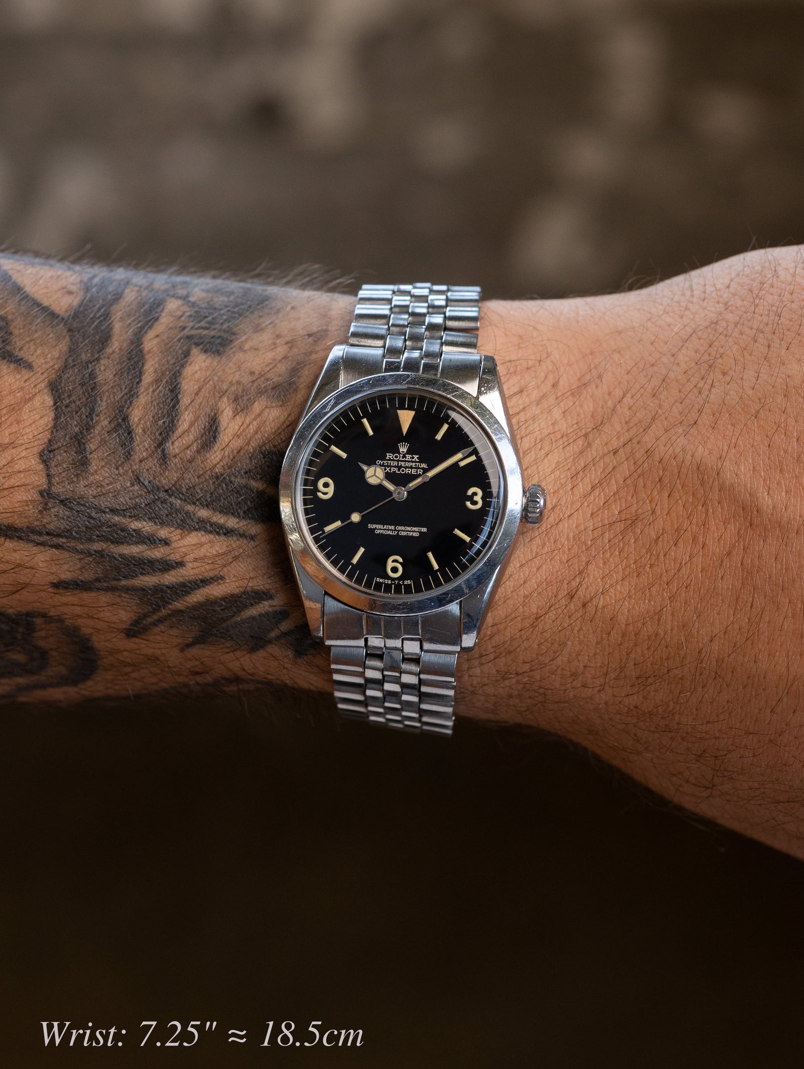 Rolex Explorer I Ref. 1016 - Gilt Dial