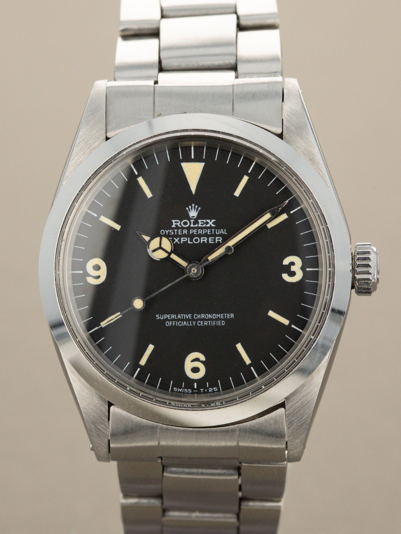 Rolex Explorer I Ref. 1016 - 'Frog Foot' Dial