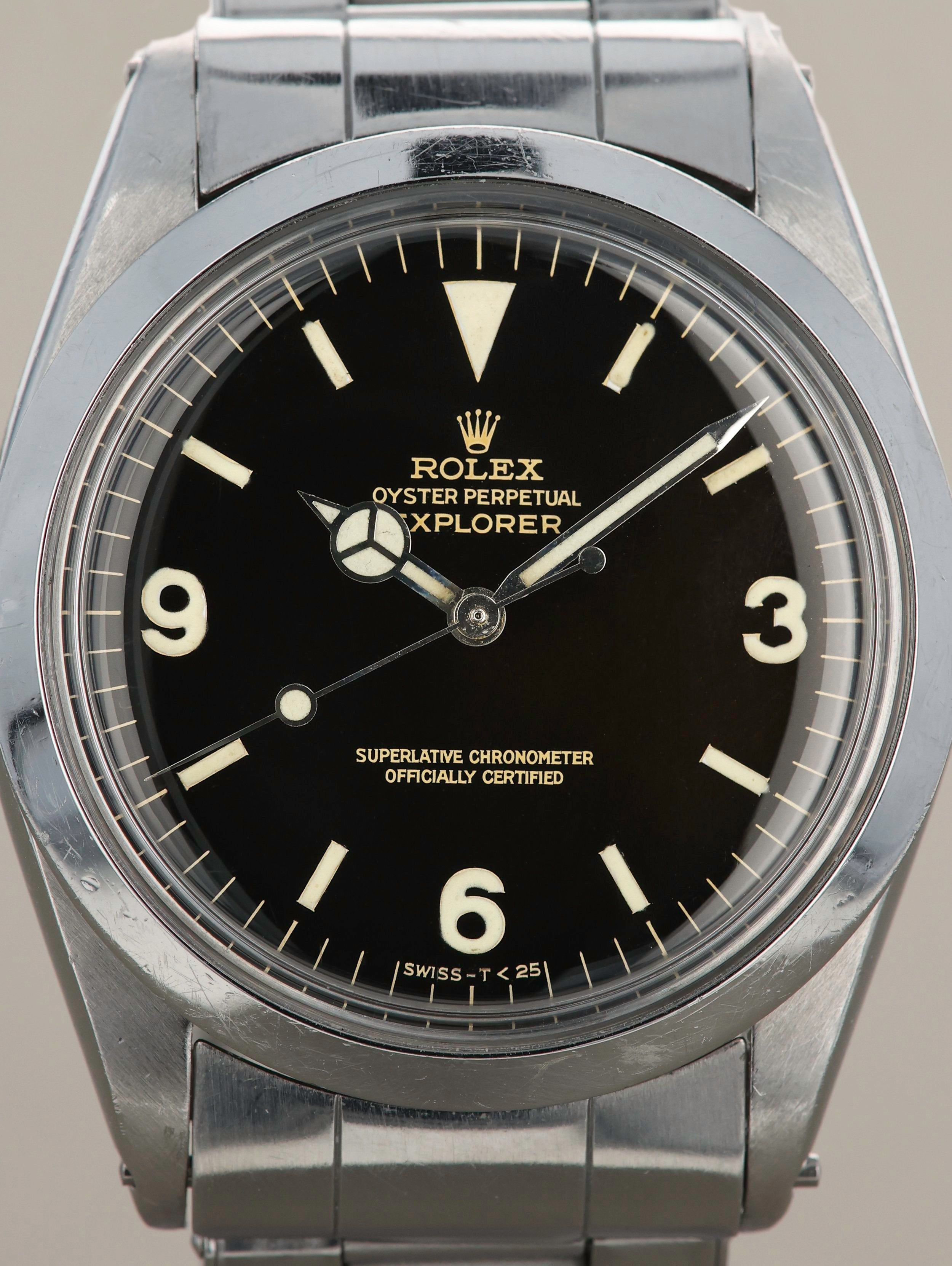 Rolex Explorer Ref. 1016 Gilt Tropical W/ Papers
