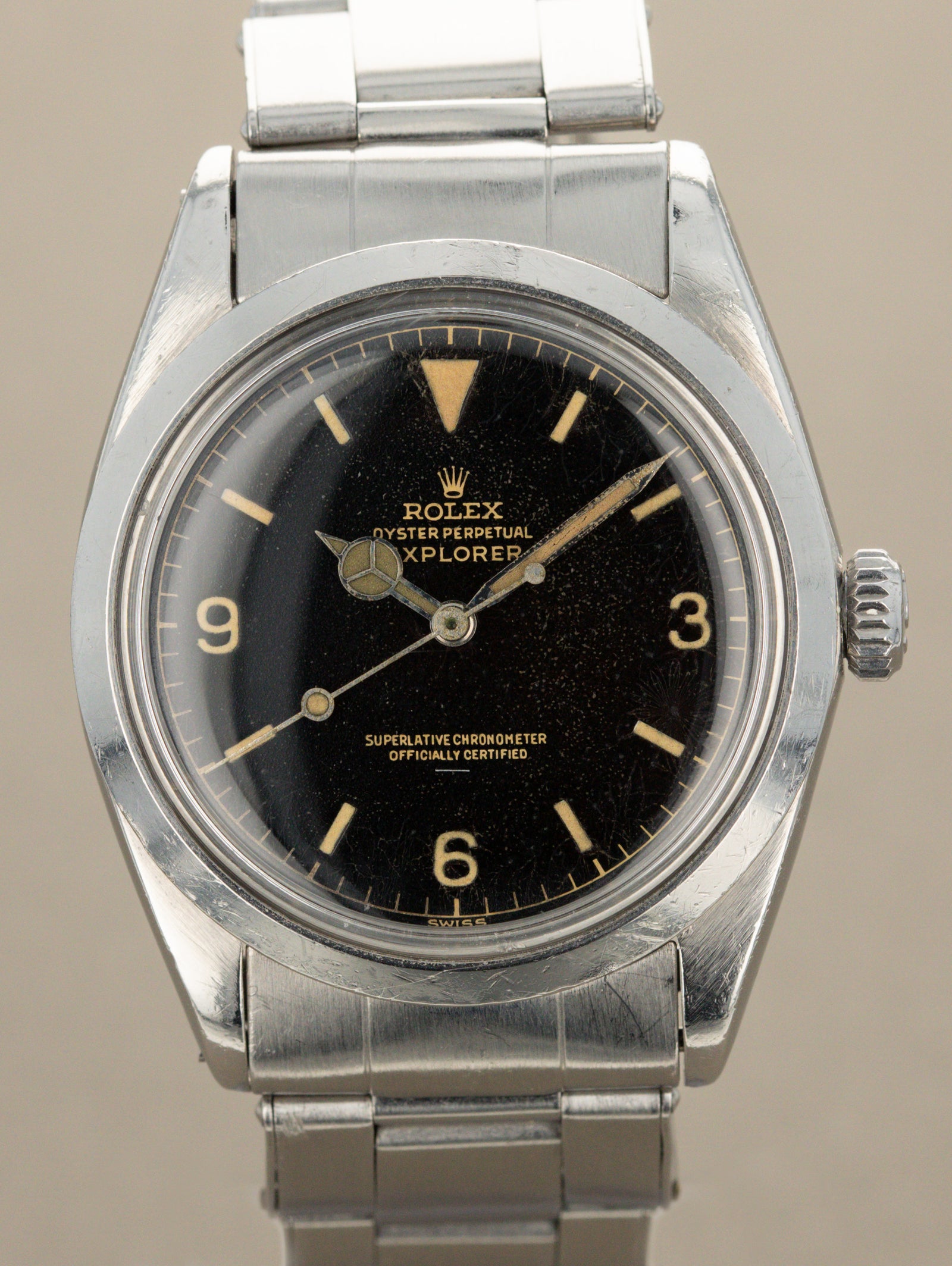 Rolex Explorer I Ref. 1016 - Gilt 'Chapter Ring' Dial w/ 'Underline'