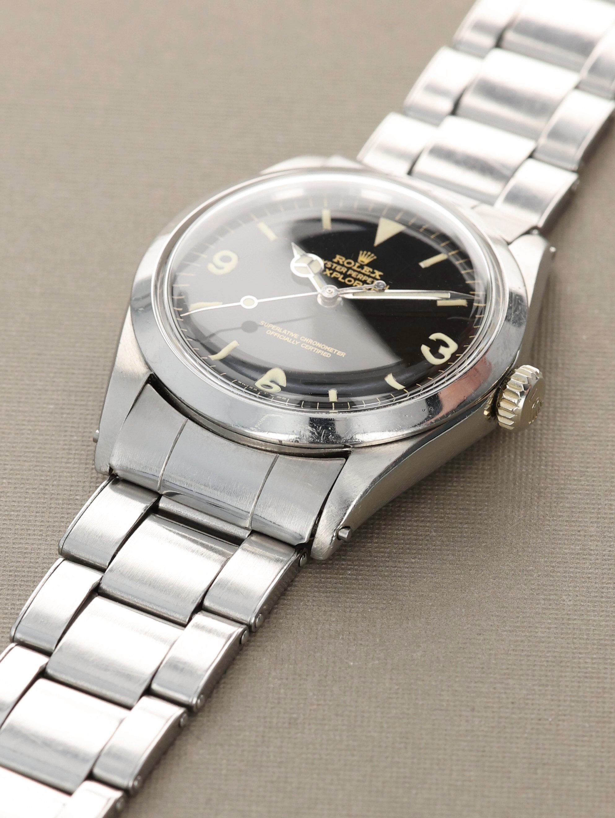 Rolex Explorer Ref. 1016 Gilt Tropical W/ Papers
