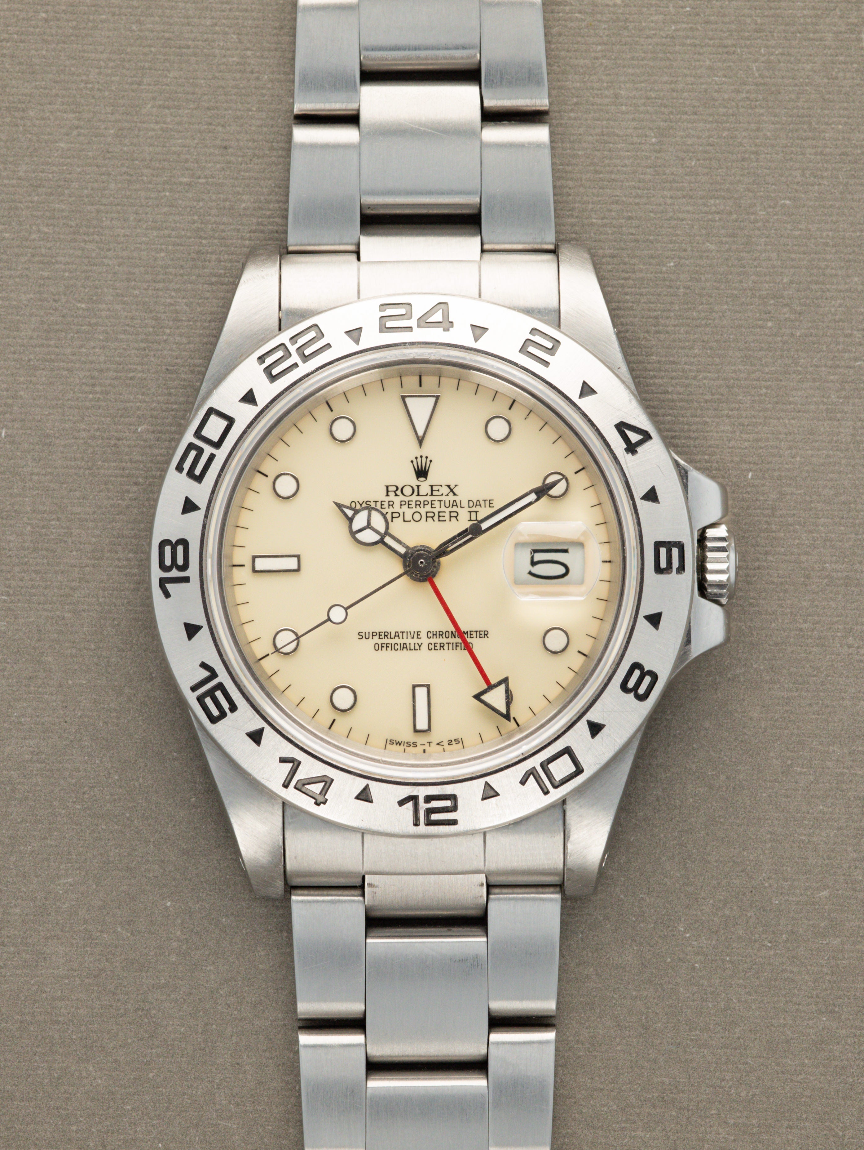 Explorer ii cream dial hotsell