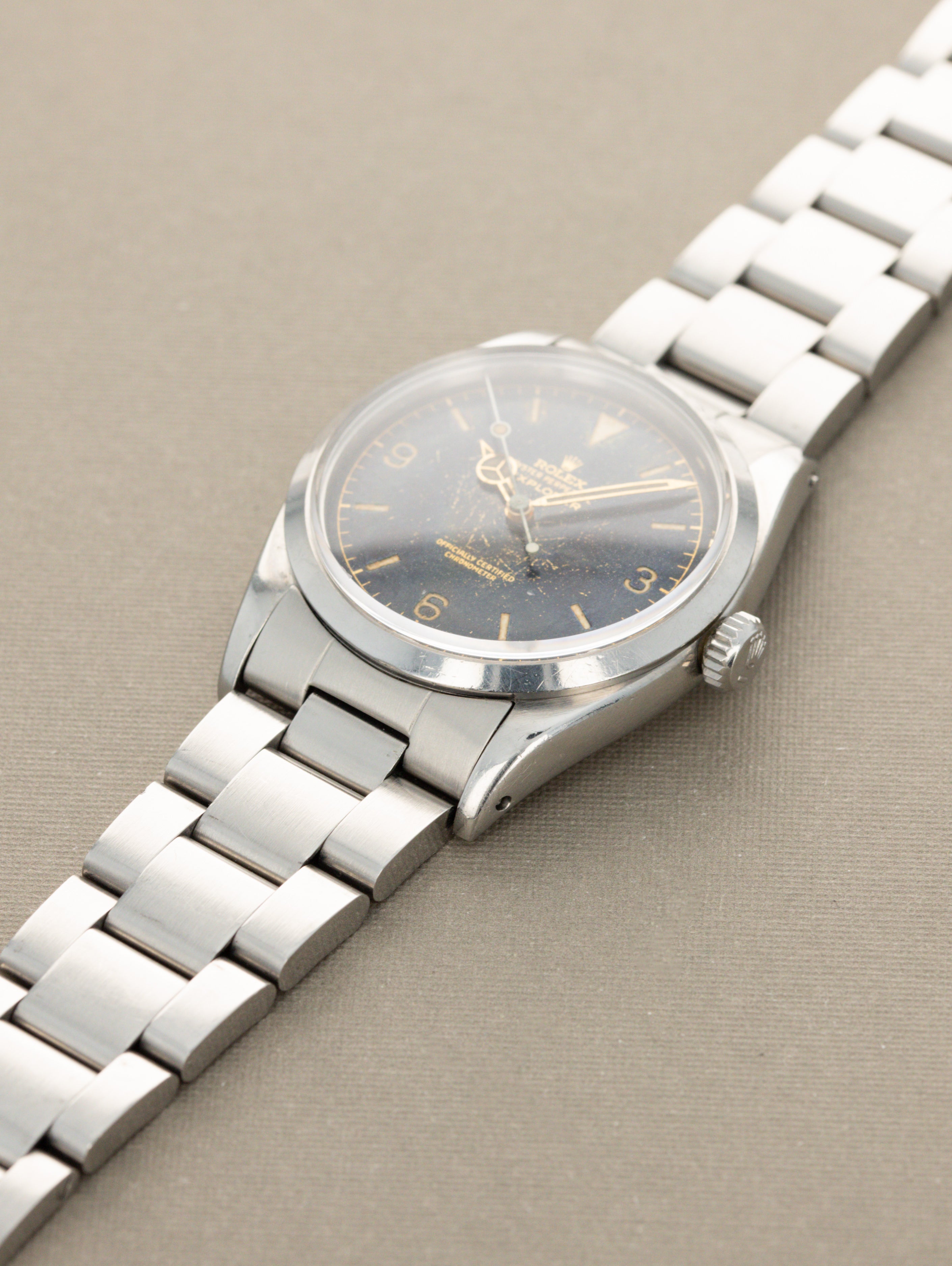 Rolex Explorer I Ref. 6610 - 'Antique' Tropical Dial
