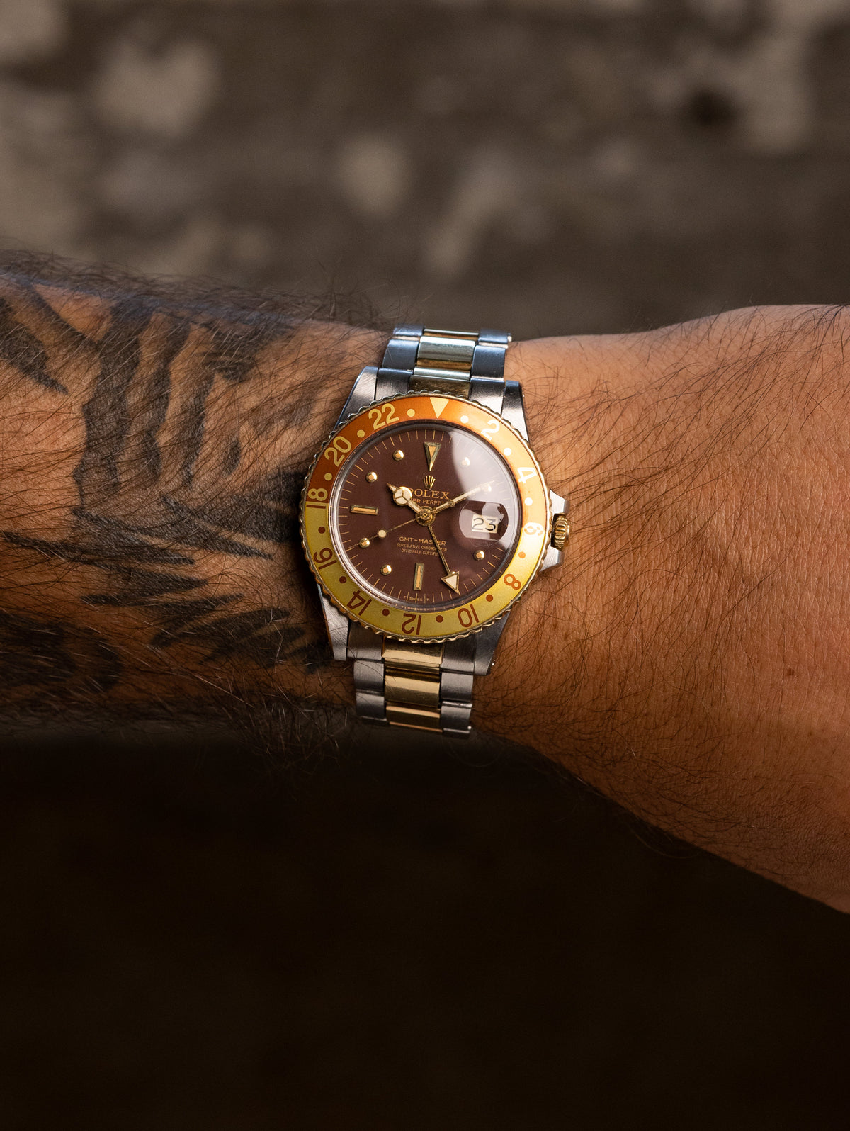 Rolex GMT-Master Ref. 1675/3 - Matte Brown 'Nipple' Dial