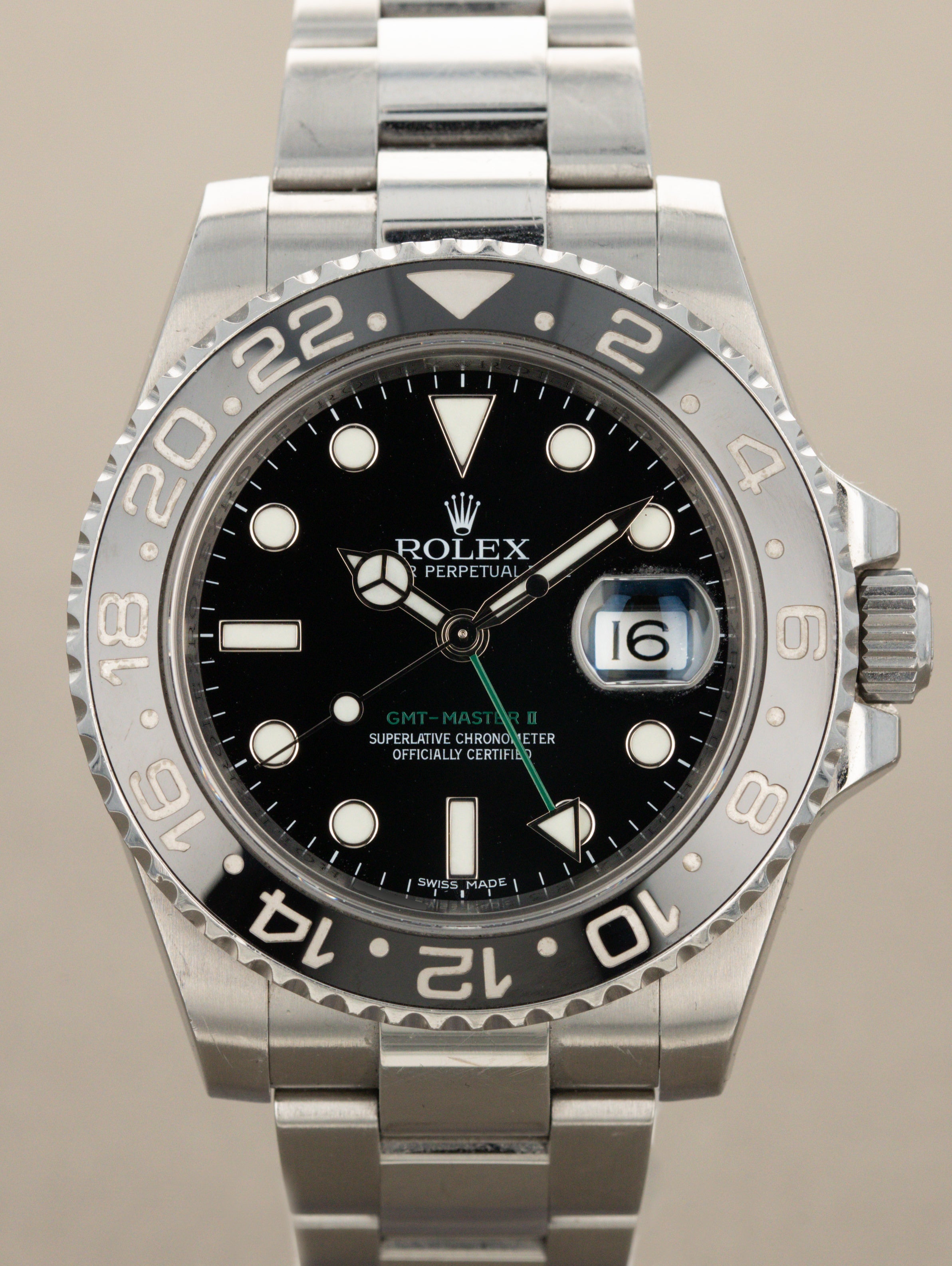 Rolex GMT-Master II Ref. 116710LN - 'Ceramic' w/ Box & Card