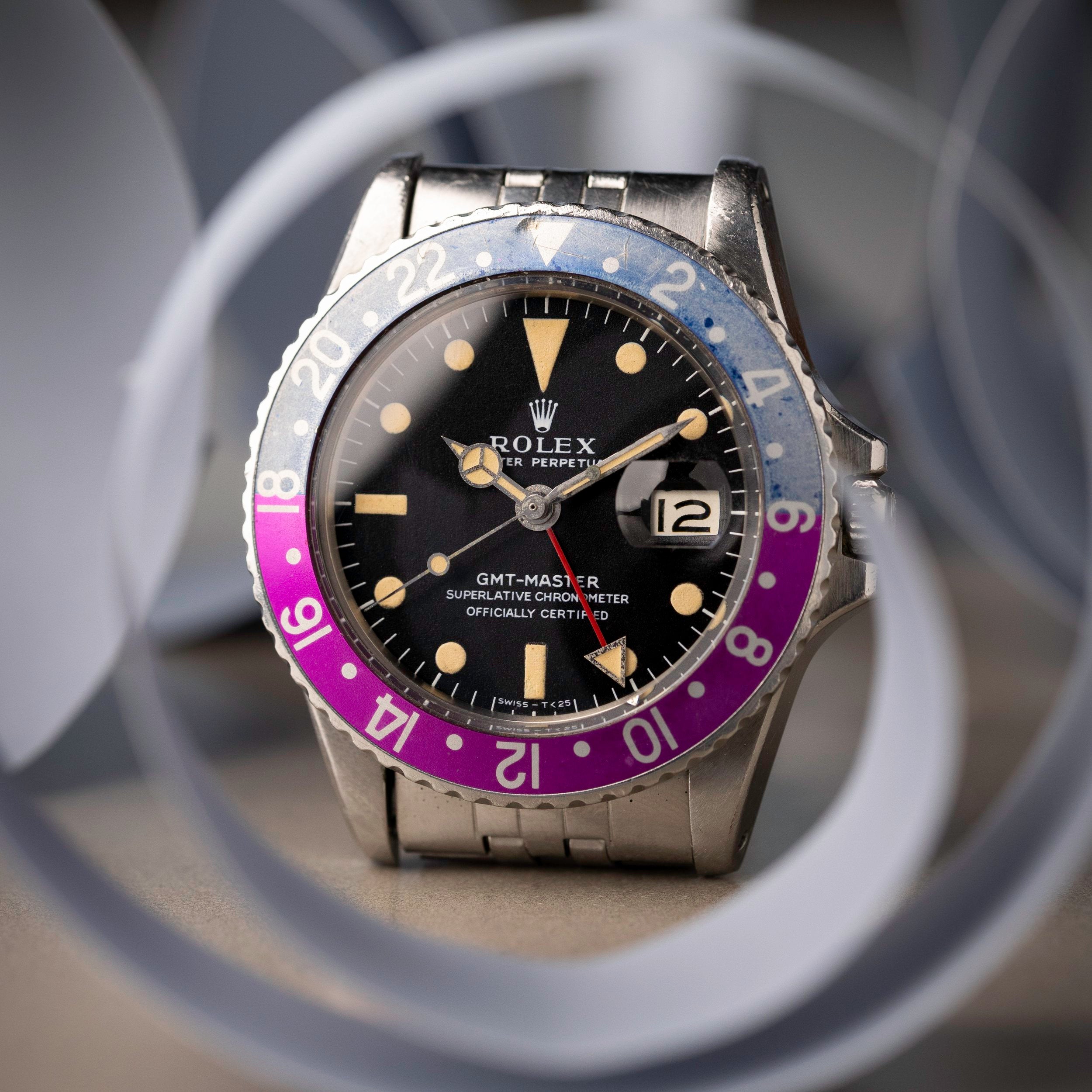 Rolex GMT-Master Ref. 1675 - The Fuschia John Lamb Chevrolet