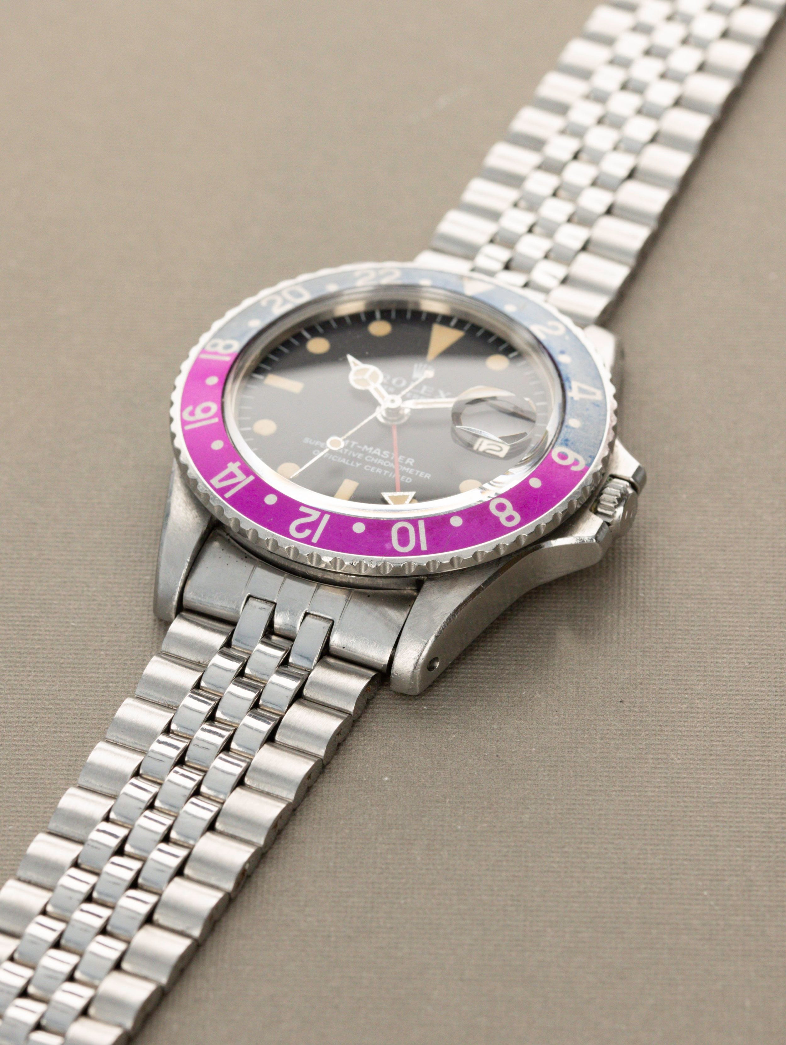 Rolex GMT-Master Ref. 1675 - The Fuschia John Lamb Chevrolet