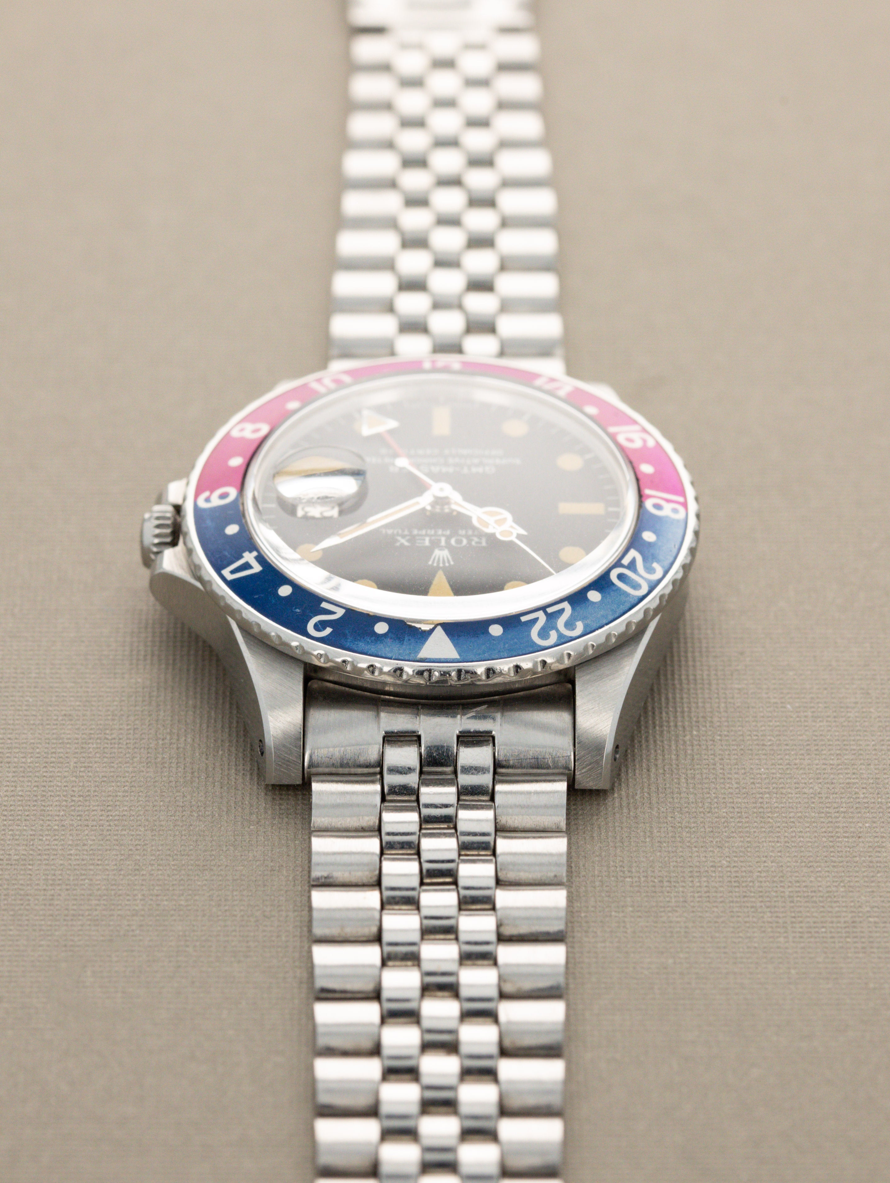 Rolex GMT-Master Ref. 1675 'Fuchsia' - 'Long-E' Dial