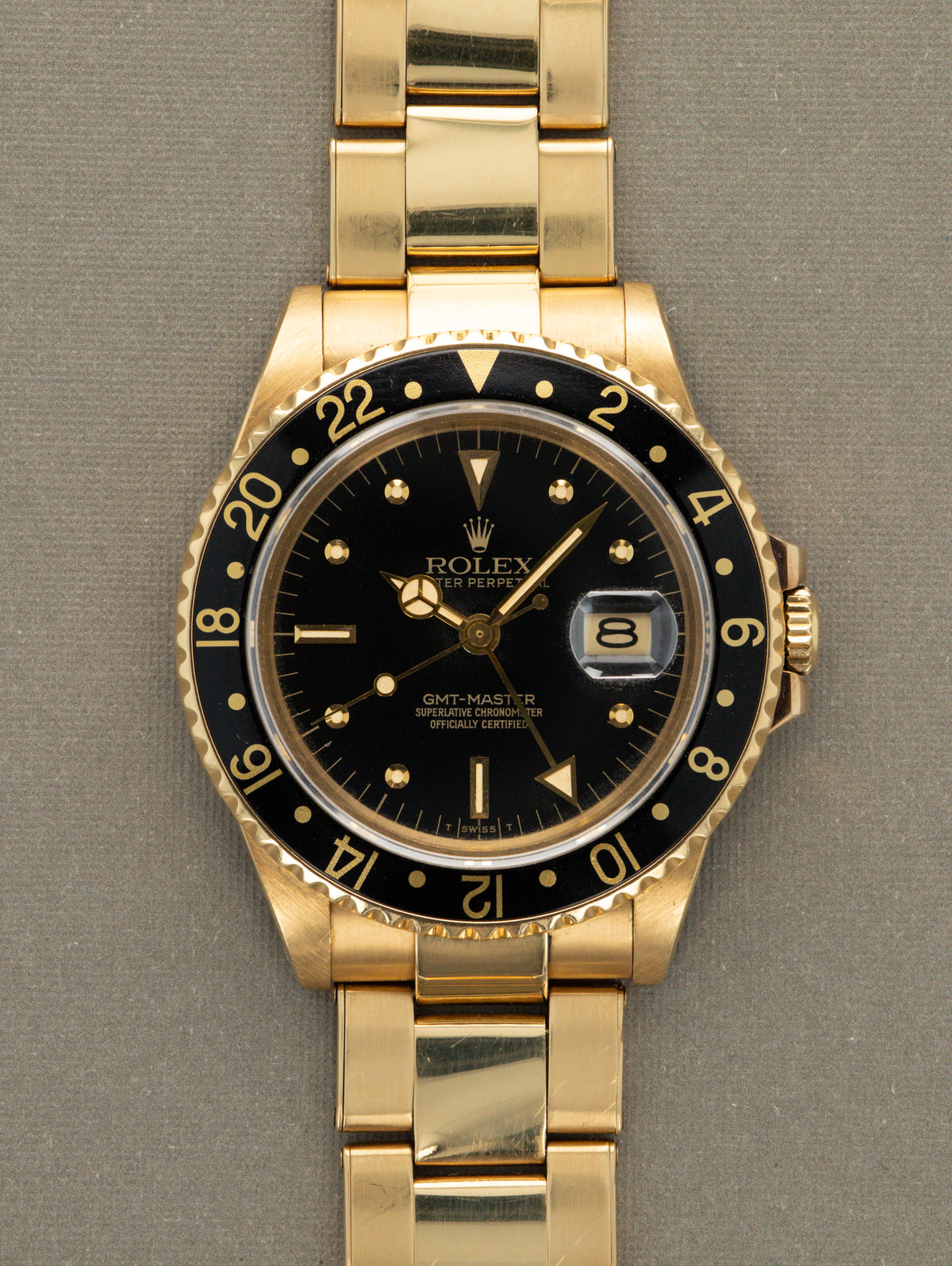 Rolex GMT-Master Date Ref. 16758 - Black 'Nipple' Dial
