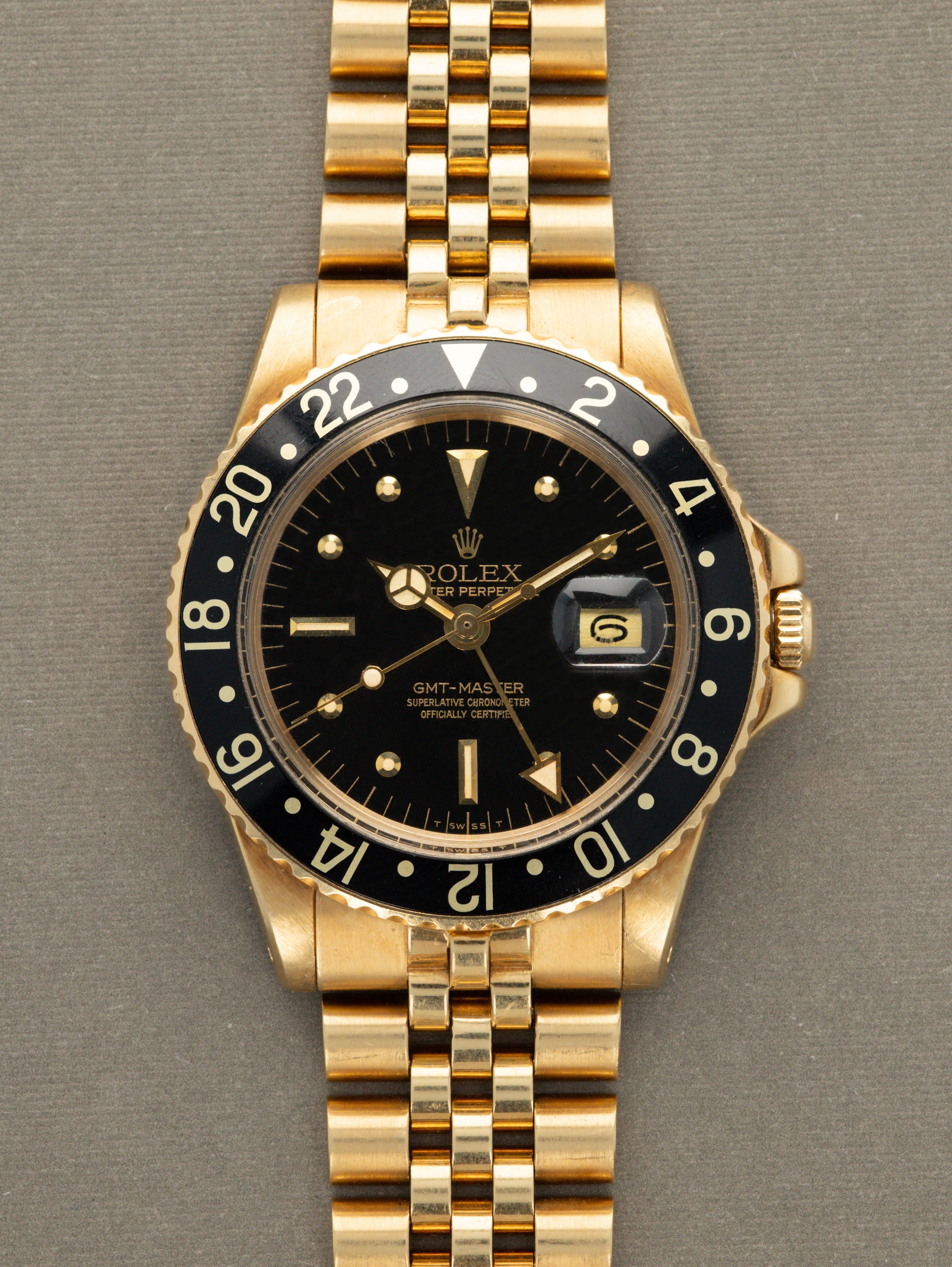 Rolex GMT-Master Ref. 1675/8 - Black 'Nipple' Dial Unpolished