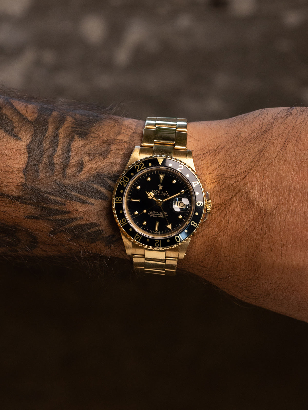Rolex GMT-Master Date Ref. 16758 - Black 'Nipple' Dial
