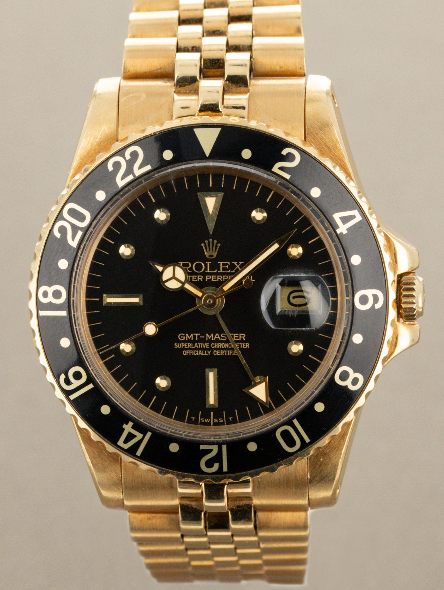 Rolex GMT-Master Ref. 1675/8 - Black 'Nipple' Dial Unpolished