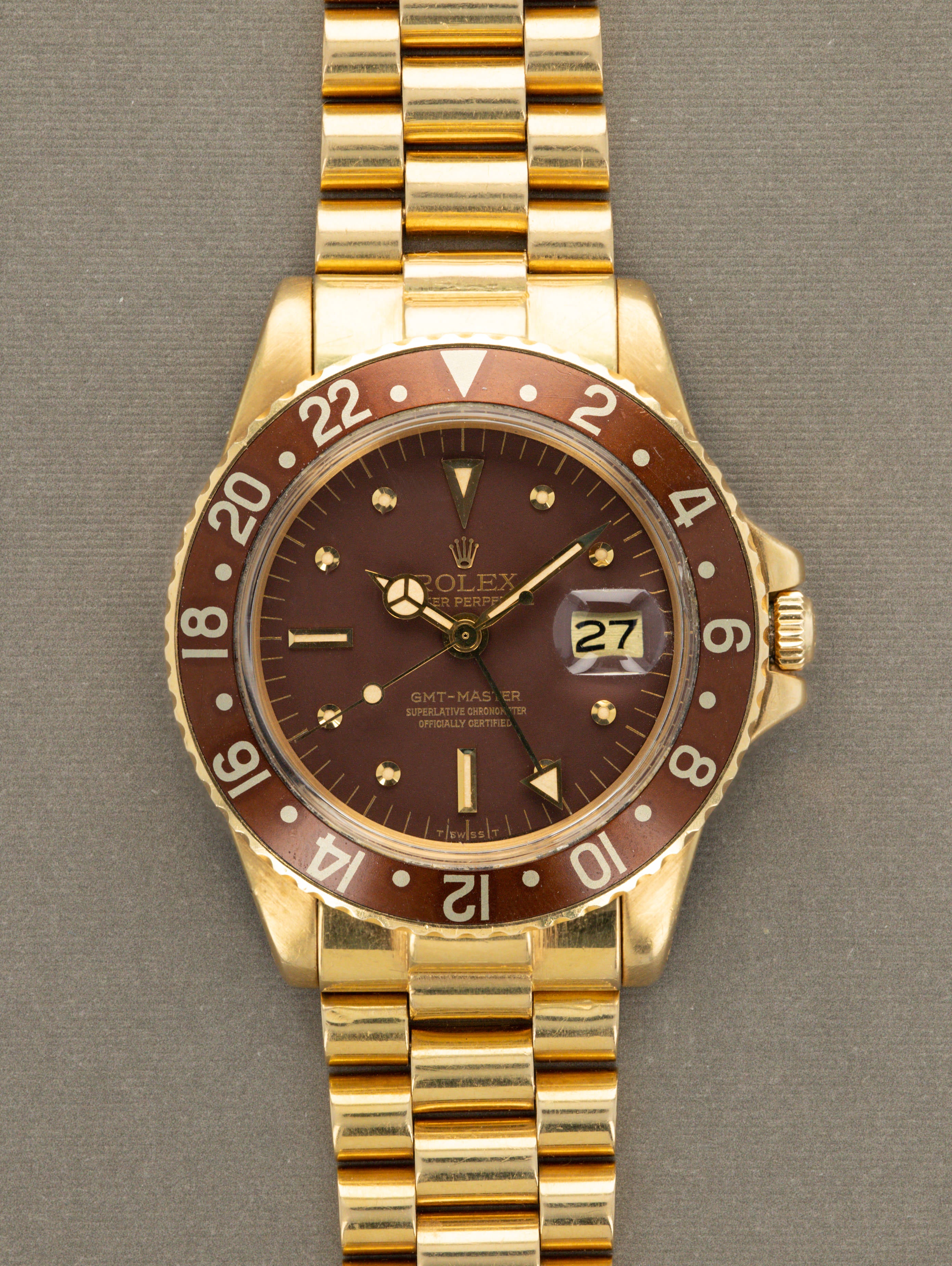 Rolex GMT-Master Ref. 1675/8 - 'Root Beer Nipple Dial'