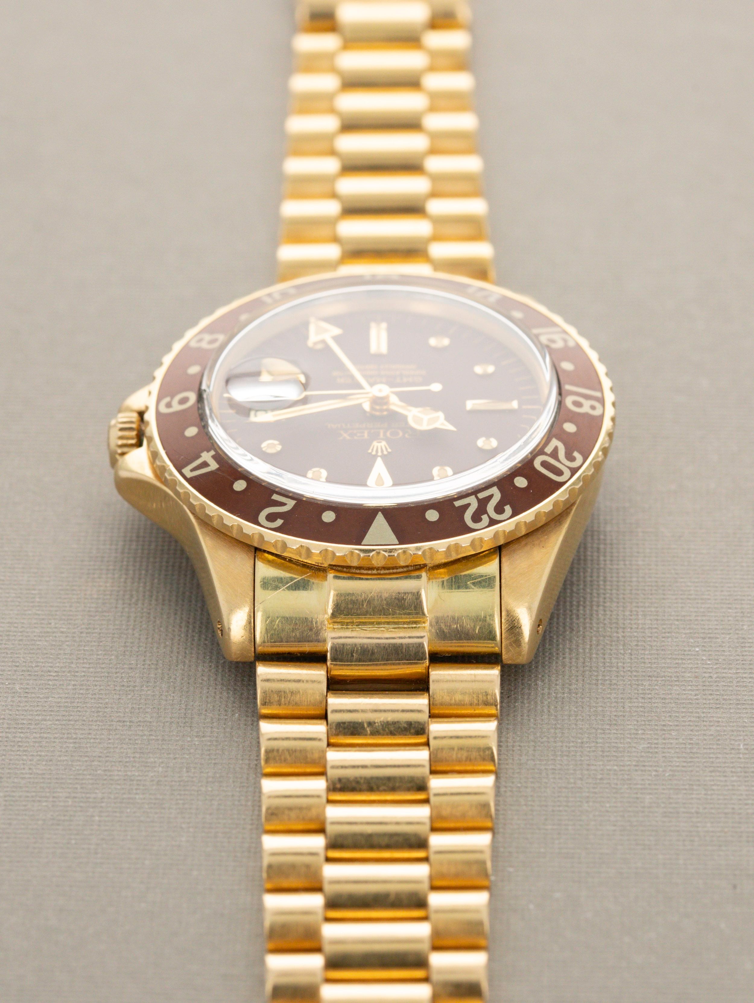 Rolex GMT-Master Ref. 1675/8 - Nipple Dial Root-Beer