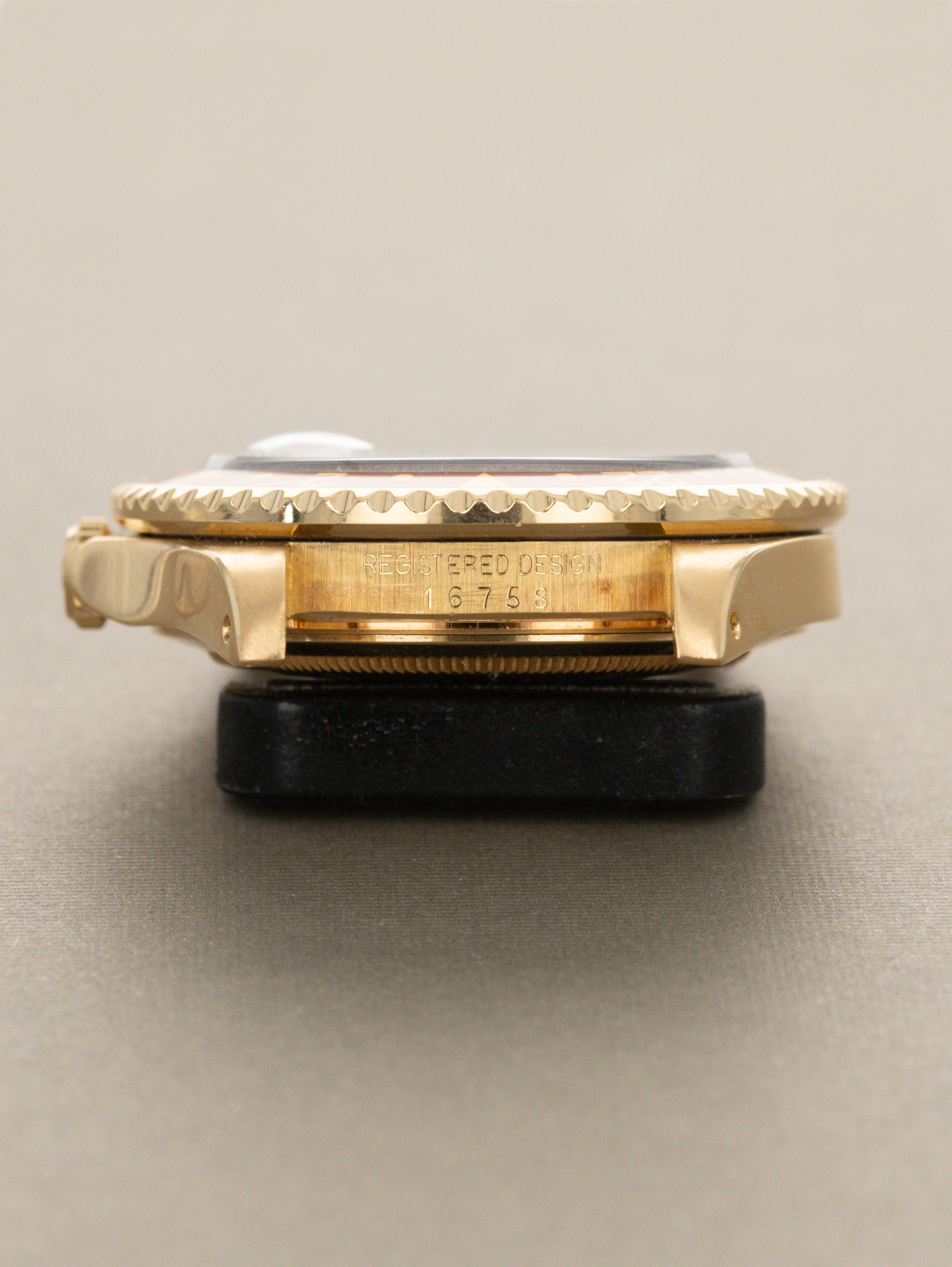 Rolex GMT-Master Date Ref. 16758 - Brown Sunburst 'Nipple' Dial