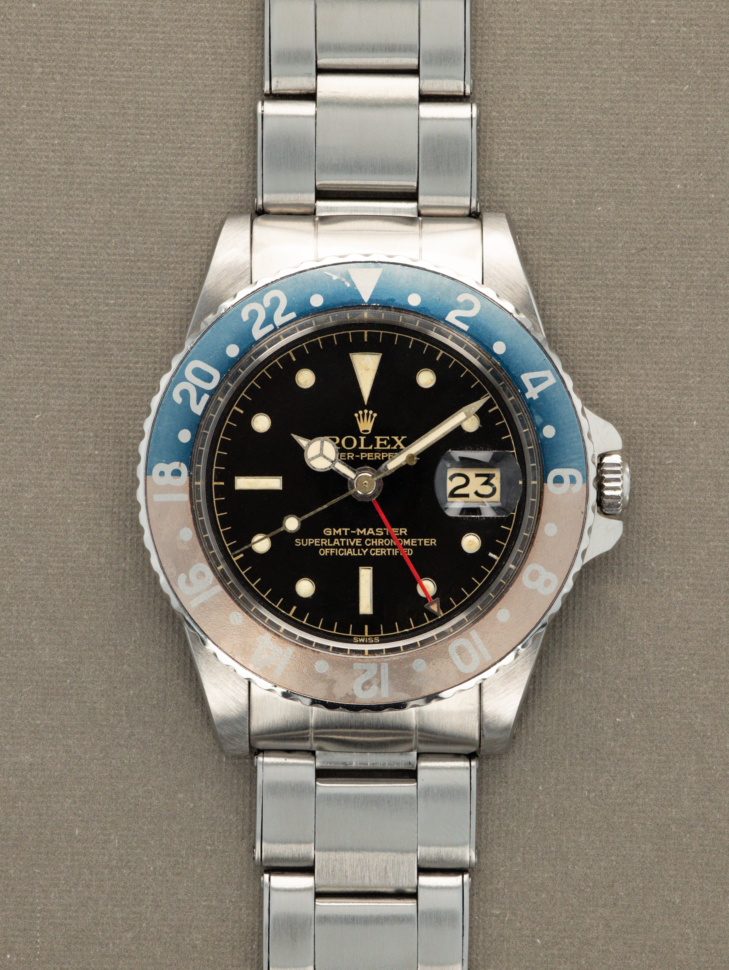Rolex GMT-Master Ref. 1675 'PCG' - Gilt 'Chapter Ring' Dial W/ Box & Papers