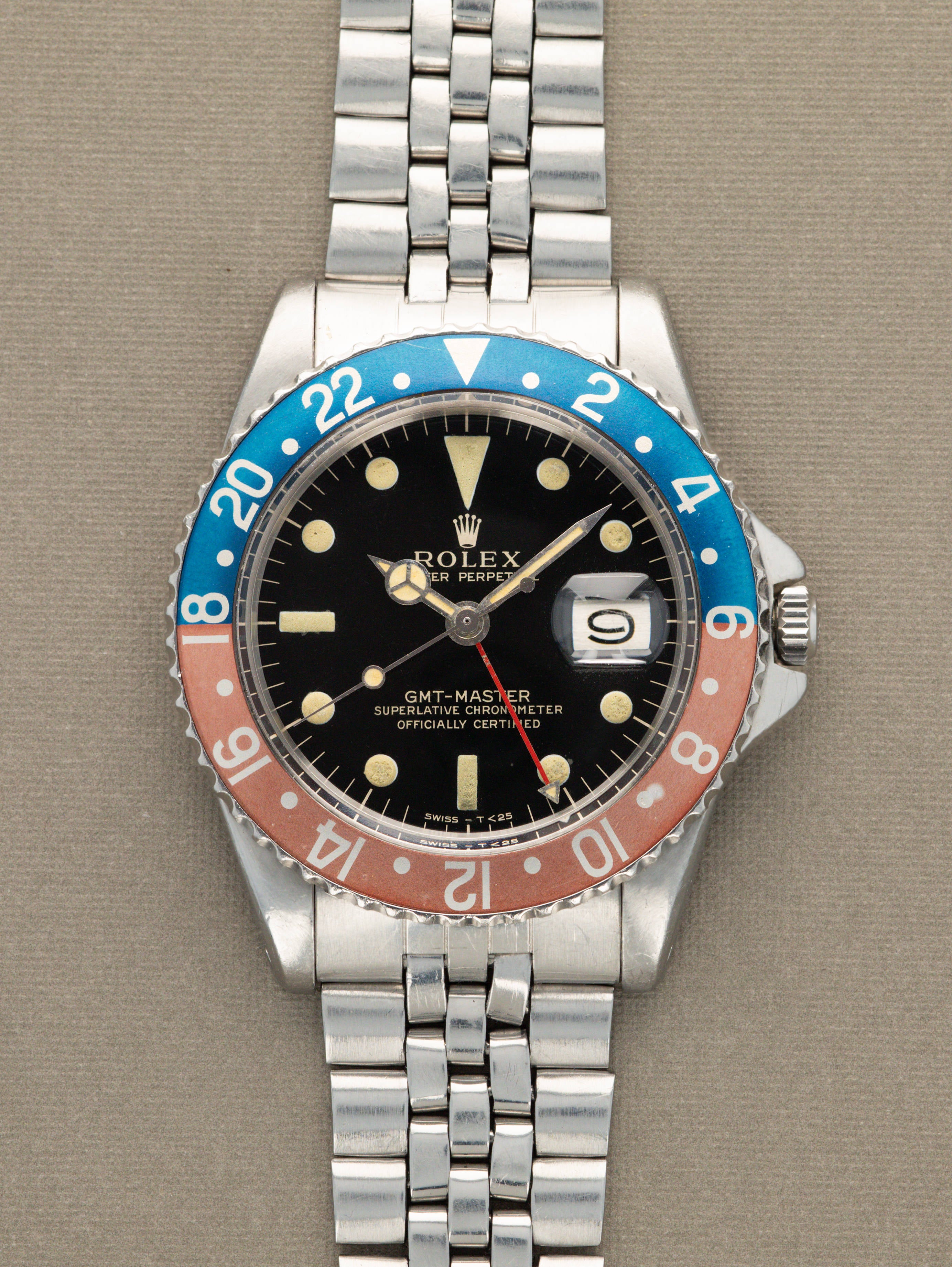 Rolex GMT-Master Ref. 1675 - 'Gilt' Dial 'PCG' Unpolished