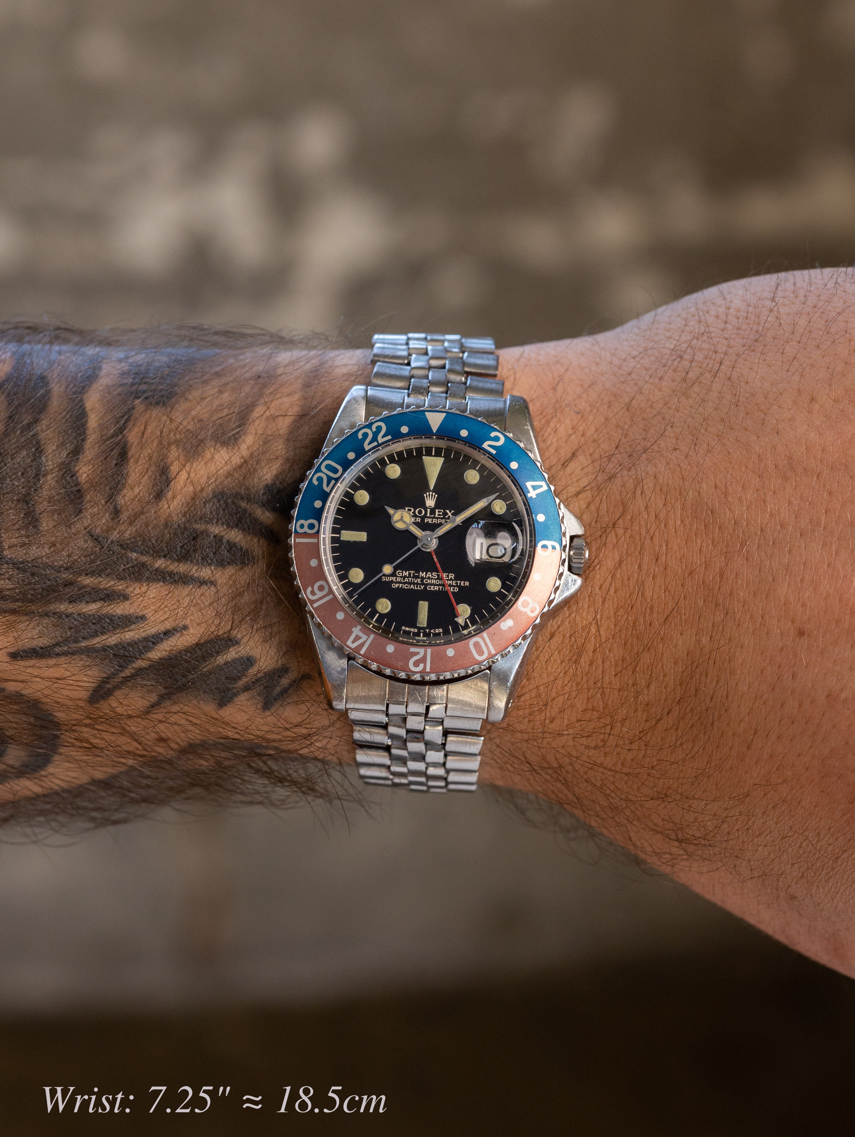 Rolex GMT-Master Ref. 1675 - 'Gilt' Dial 'PCG' Unpolished