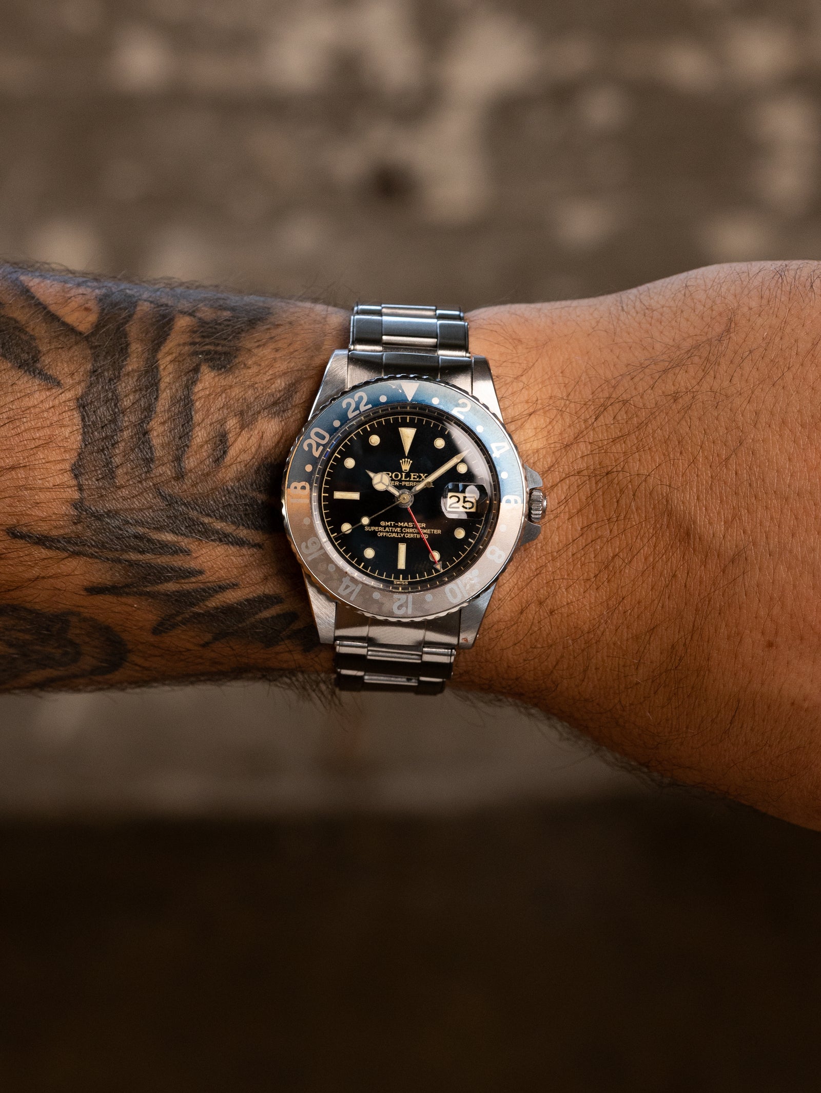 Rolex GMT-Master Ref. 1675 'PCG' - Gilt 'Chapter Ring' Dial W/ Box & Papers