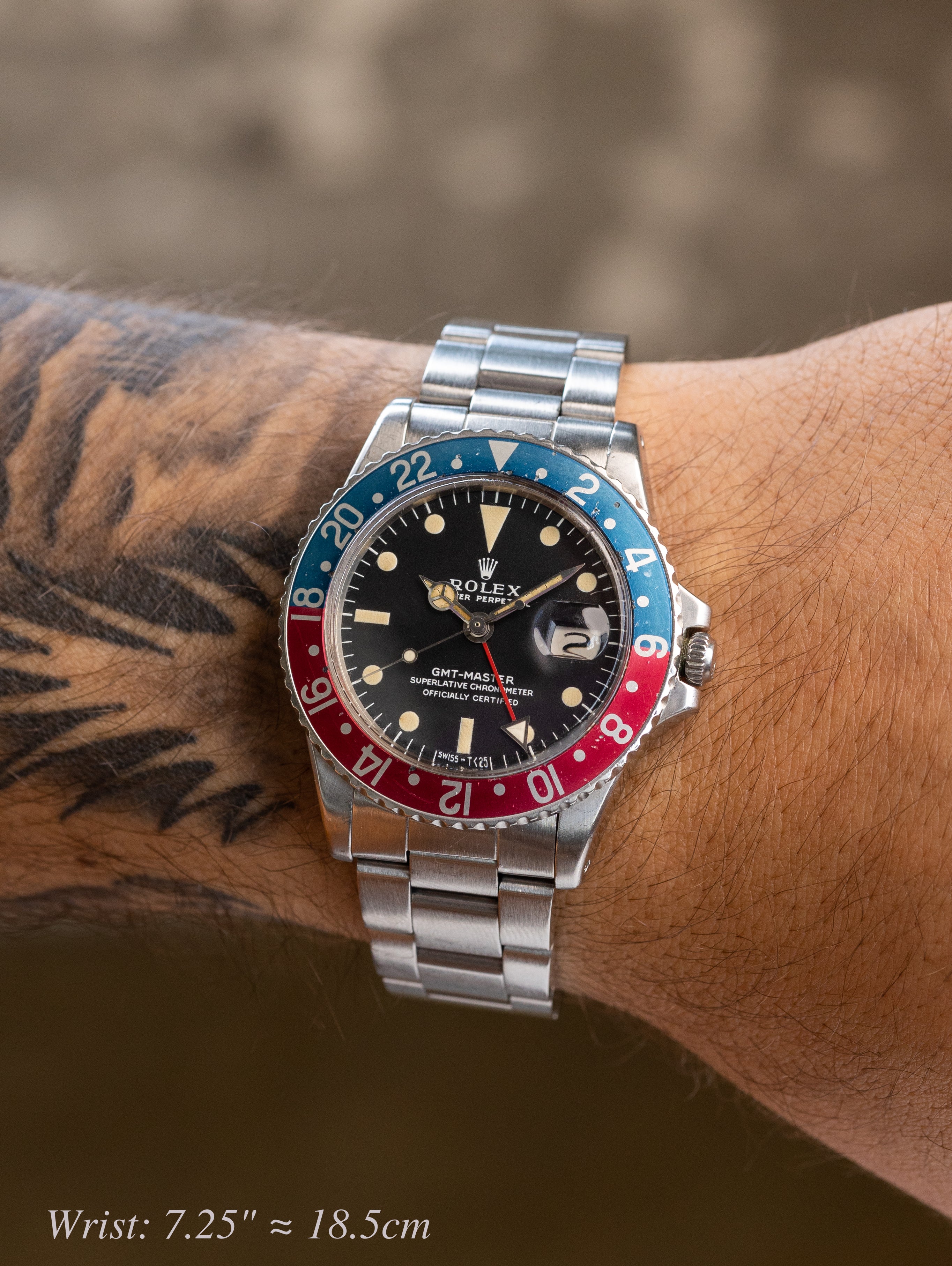 Rolex GMT-Master Ref. 1675 - 'Pepsi MK1'