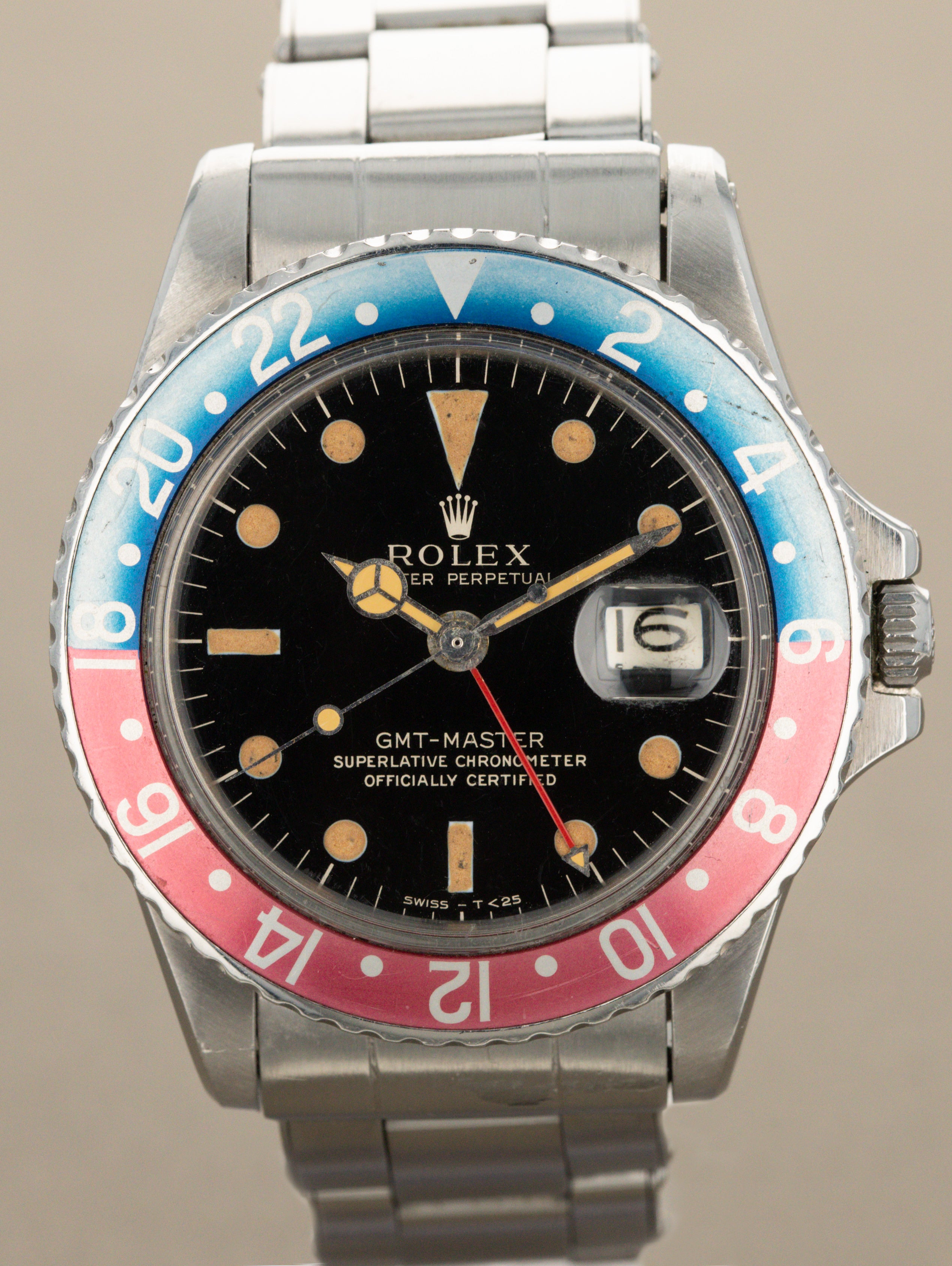 Rolex GMT-Master Ref. 1675 - 'Gilt' Dial Unpolished